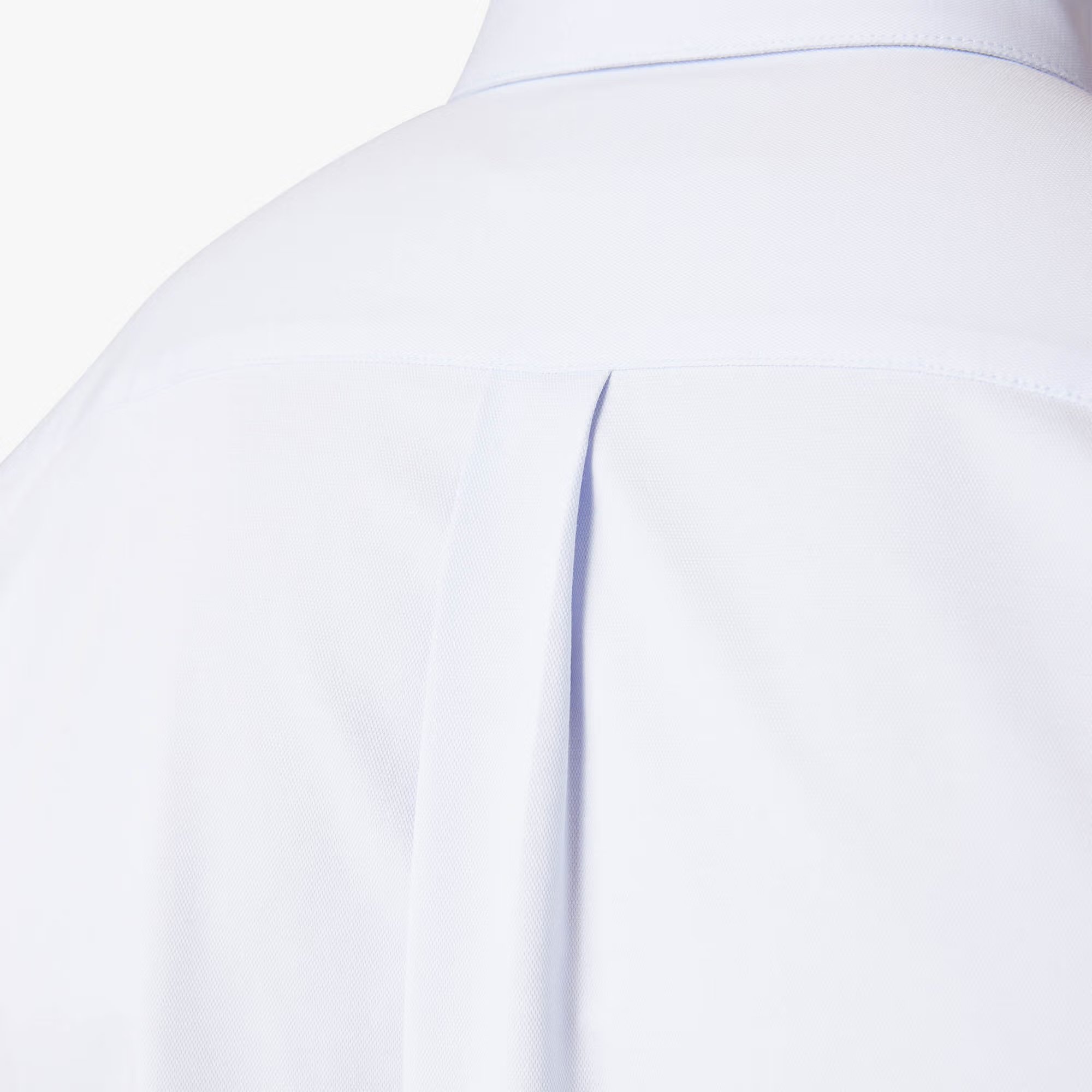 M+M Ellis Oxford No Tuck Sky Solid
