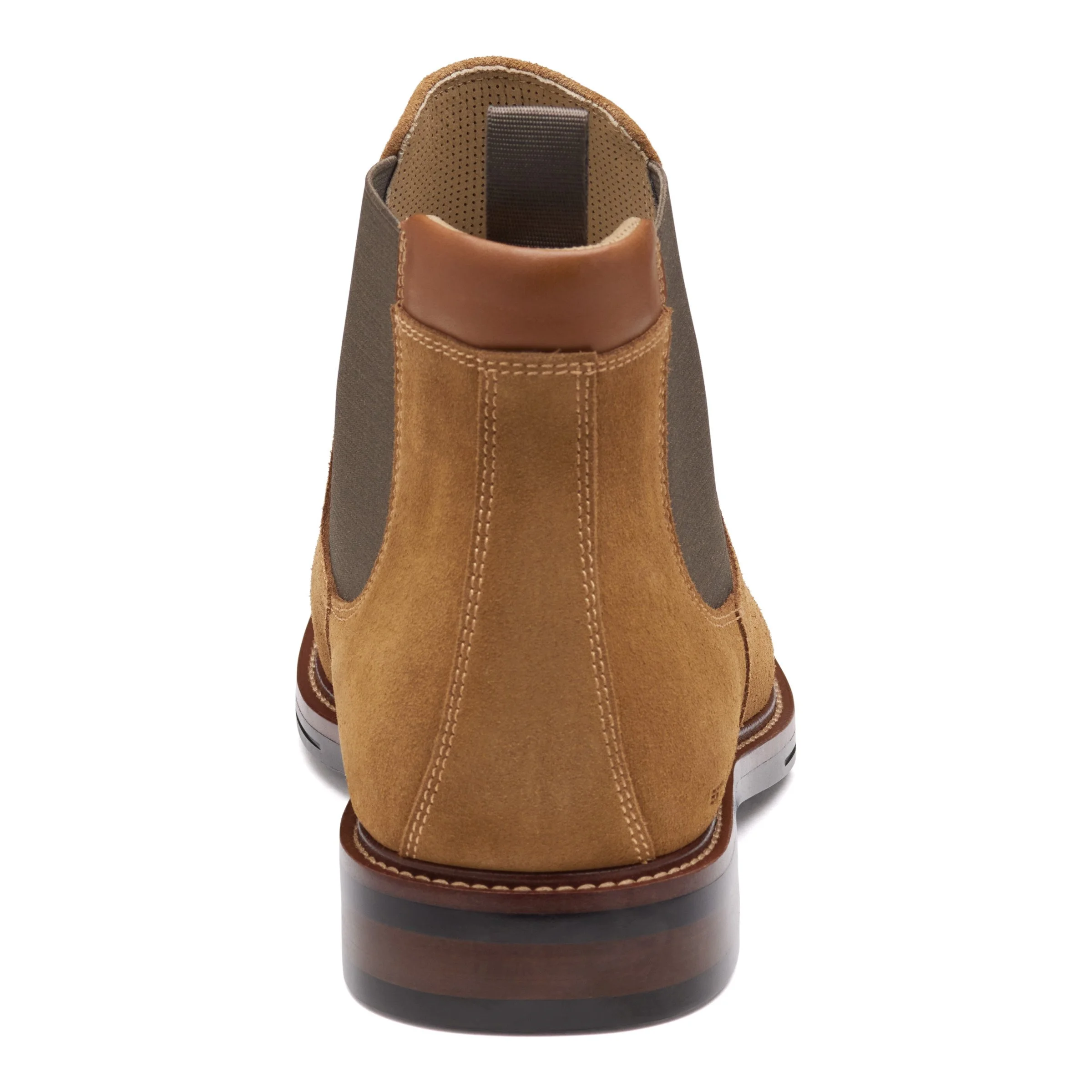 Johnston & Murphy XC+ Durham Chelsea Boot Snuff Waterproof Waxed Suede