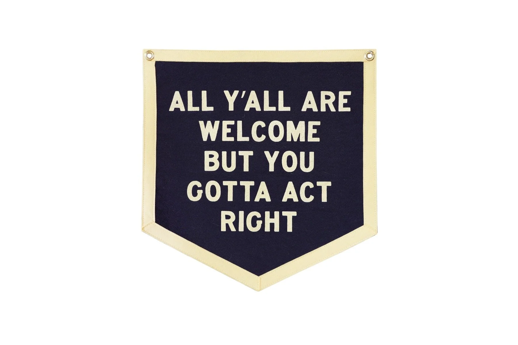 All Ya'll Are Welcome Camp Flag