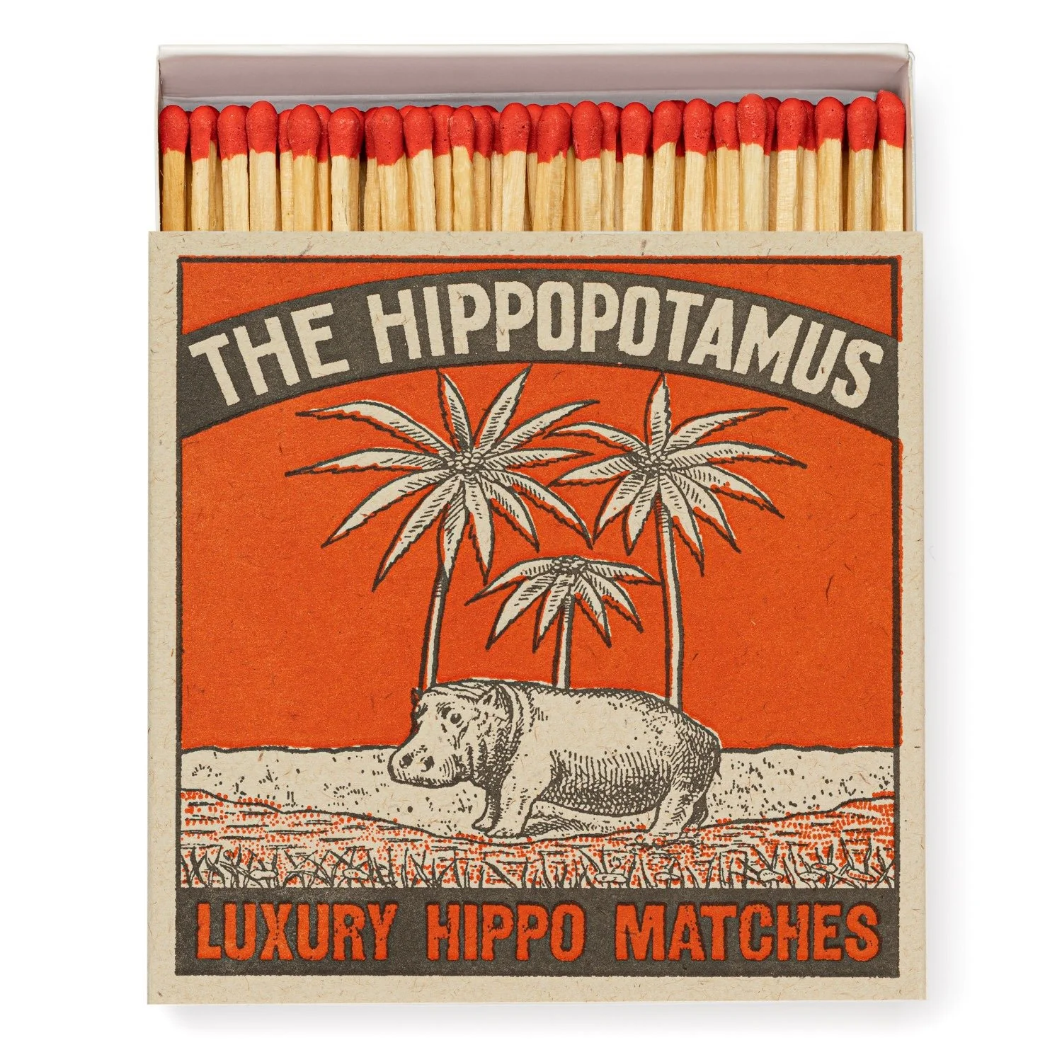 Hippopotamus Safety Matches