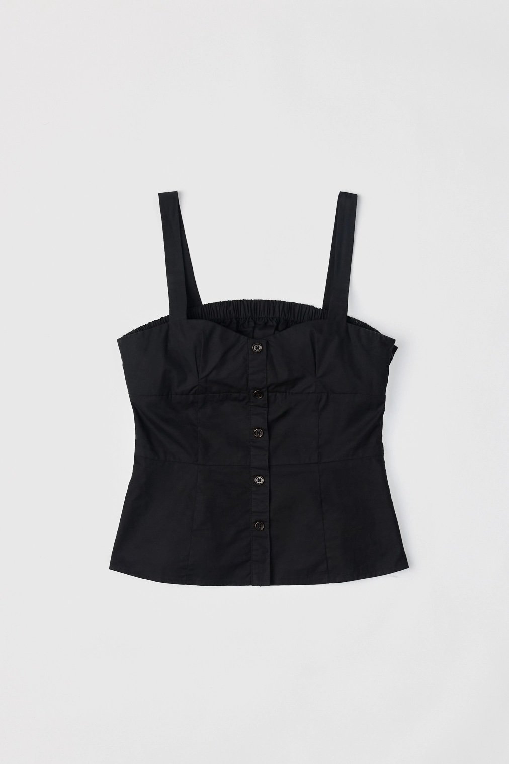 The Diana Bustier Top Black