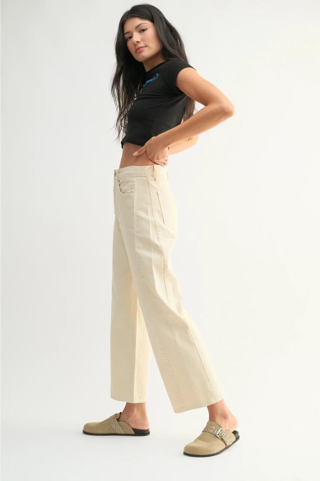 Barrel Jean Twist Cloud
