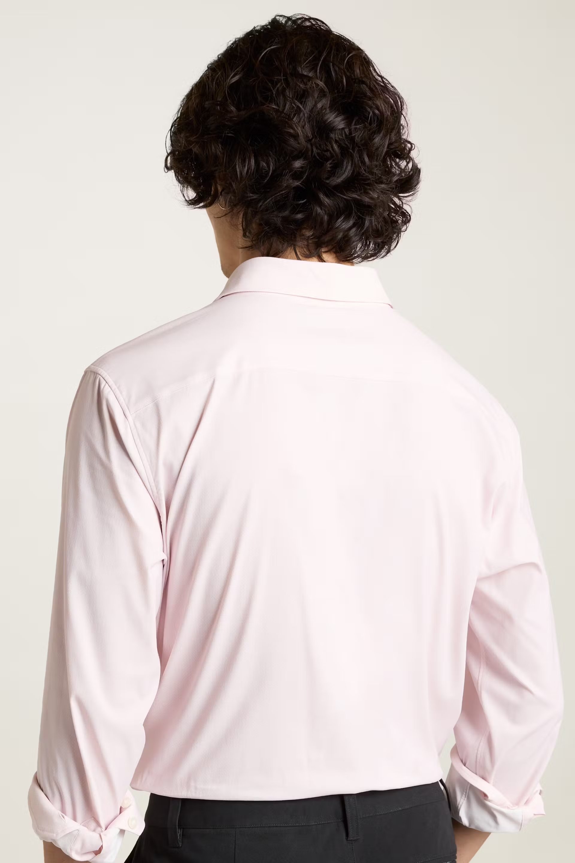 Bonobos Tech Button Down Shirt Light Pink Tres Geo