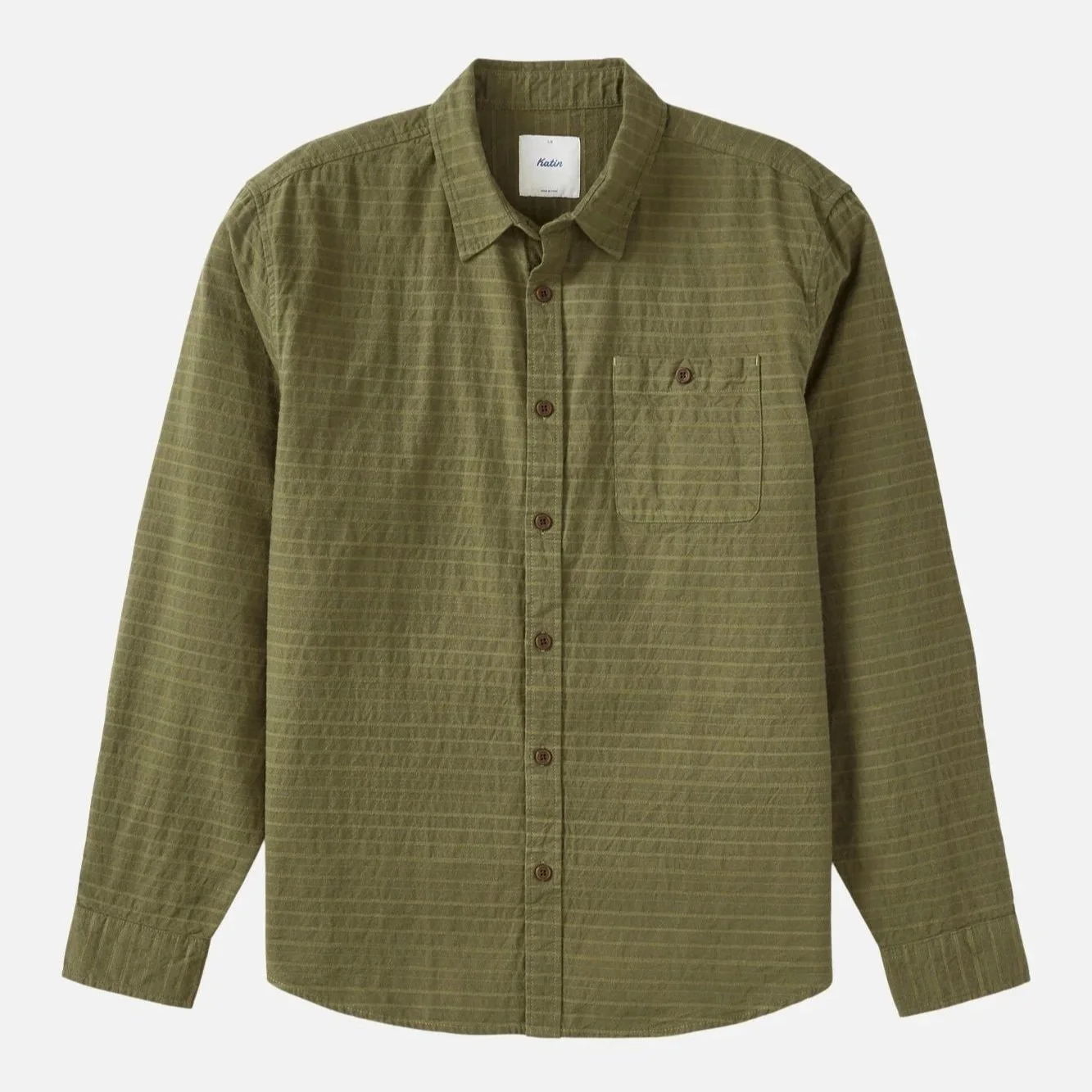 Katin Derek Flannel Olive Night