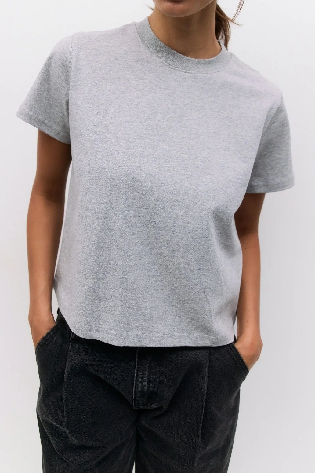 The Lanie Top Heather