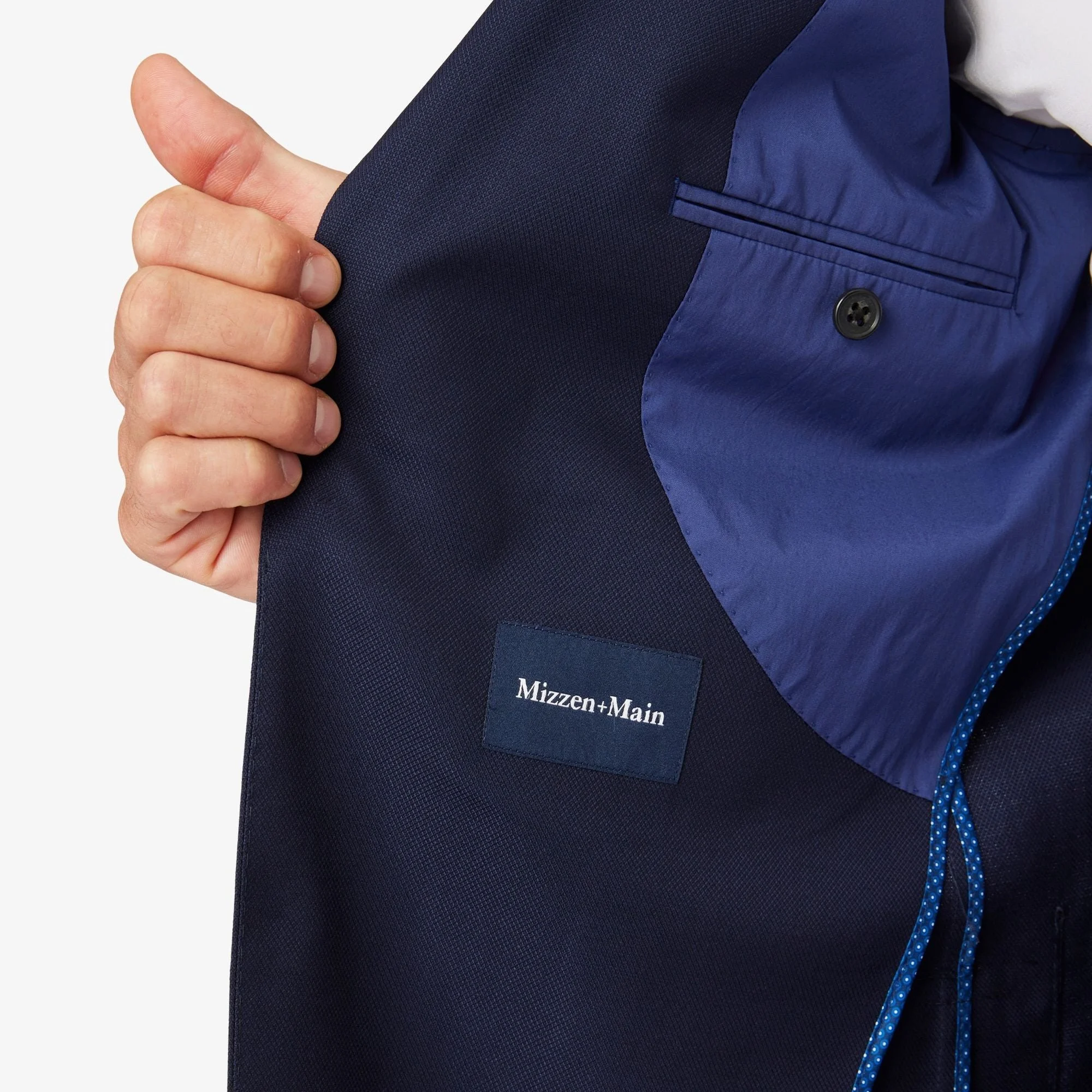 Mizzen + Main Lavelle Blazer Navy Blue