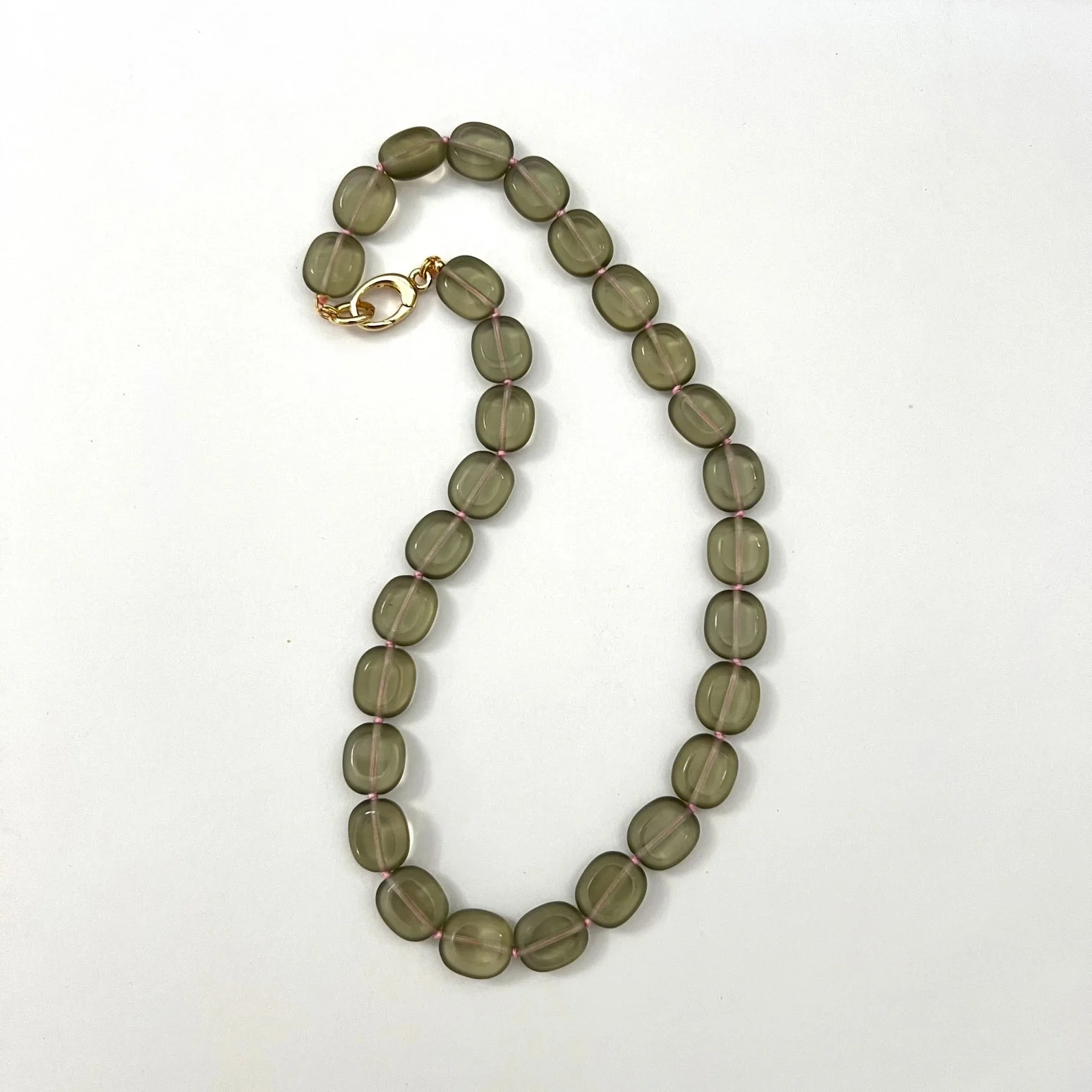Stefanie Necklace Grey