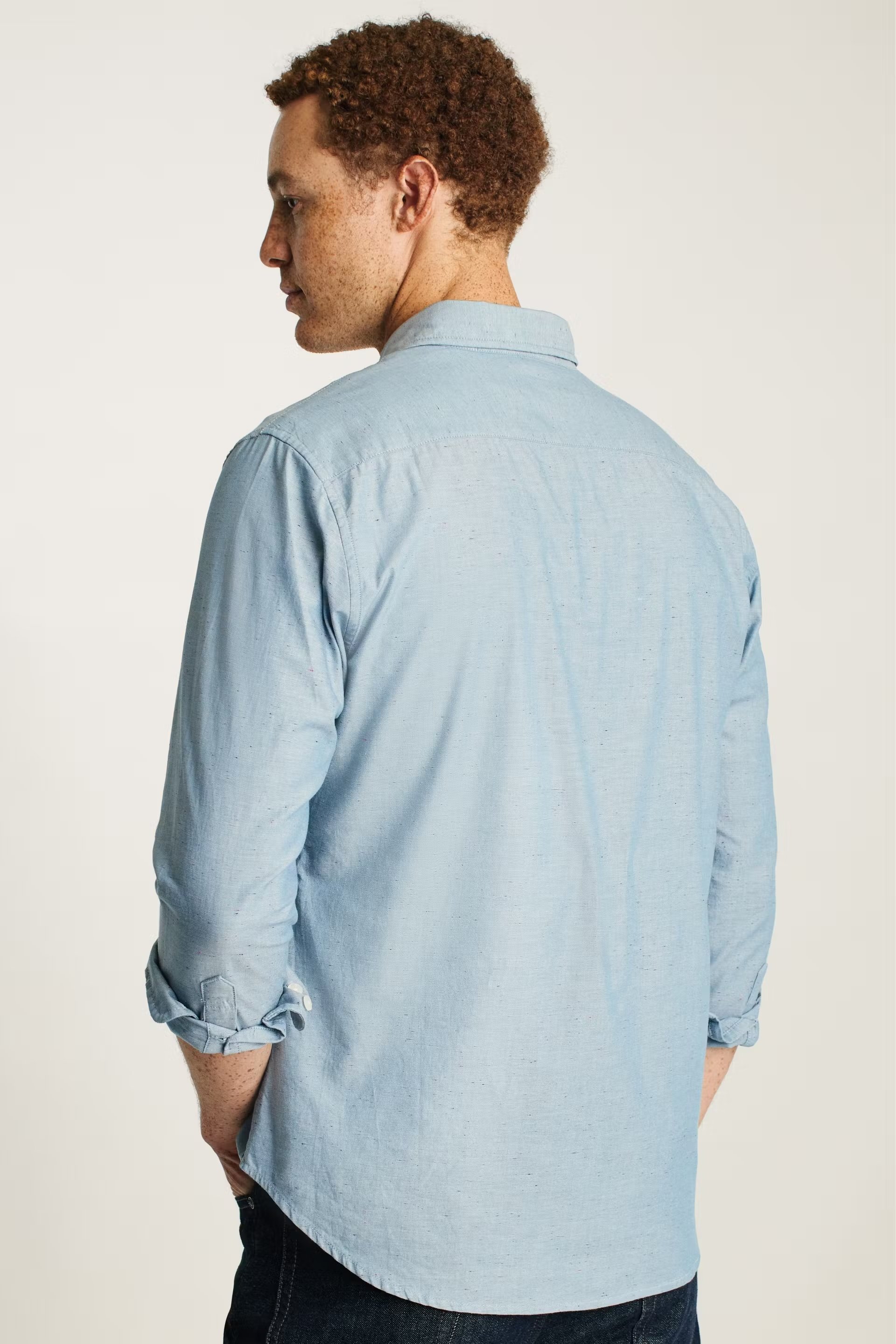 Bonobos Stretch Everyday Shirt Ocean Blue Neps