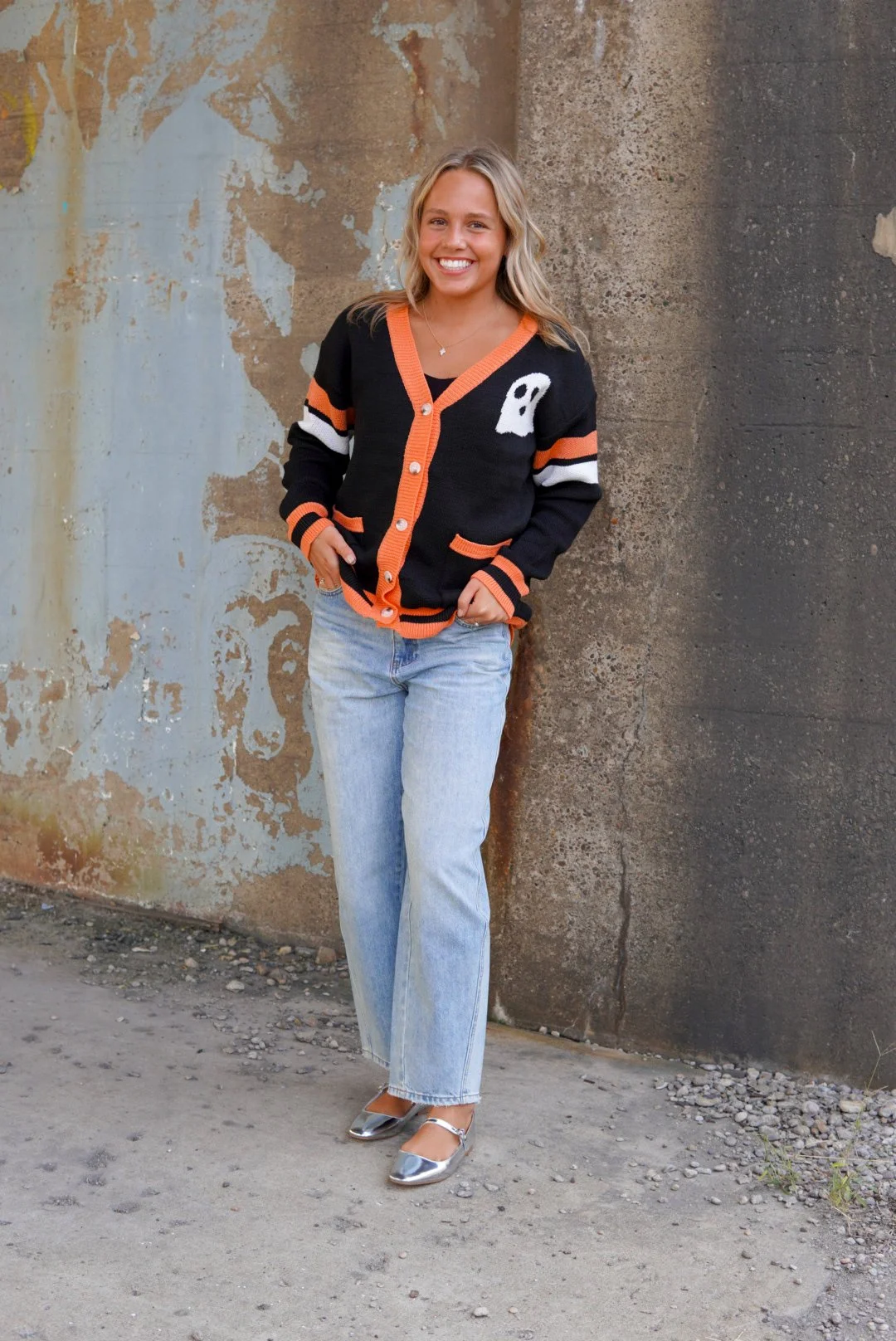 Ghost Varsity Cardigan