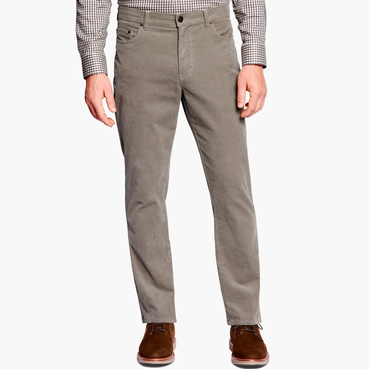 J&M Corduroy Pants Taupe