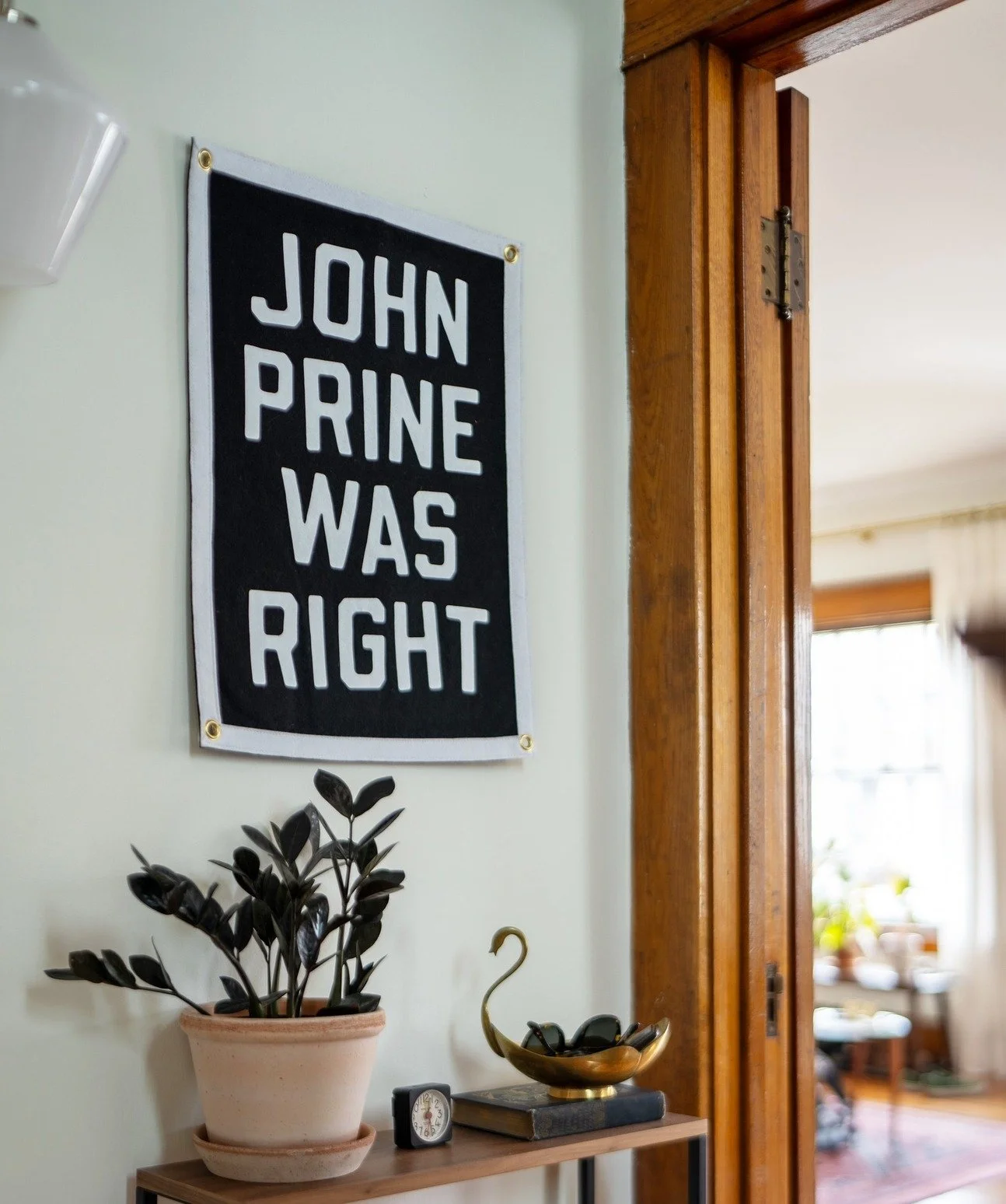John Prine Was Right Camp Flag