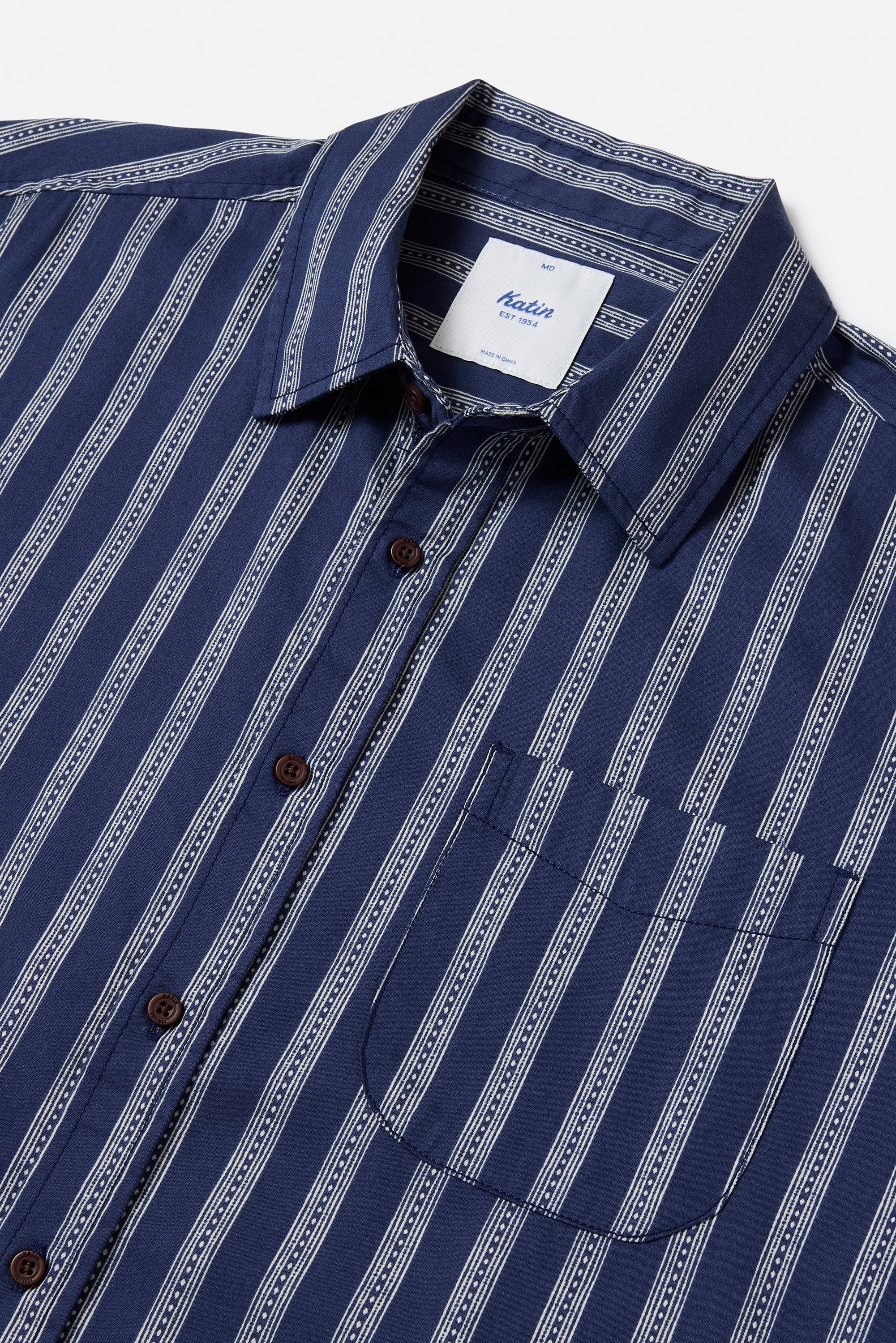 Katin Barley Shirt Indigo