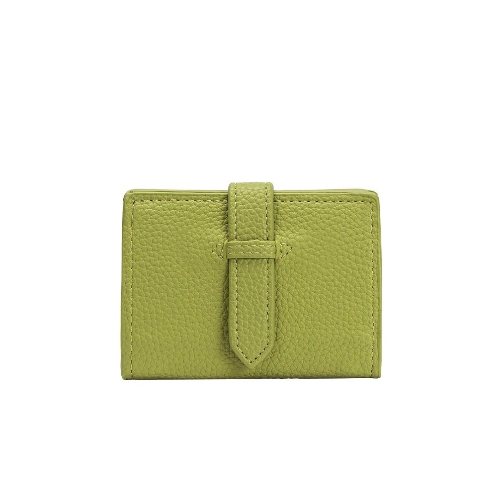 Pria Vegan Leather Wallet Pistachio