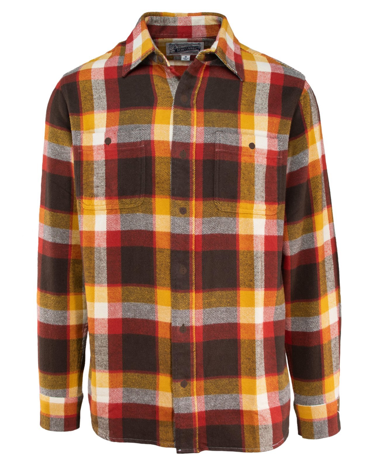 Schott Plaid Cotton Flannel Autumn