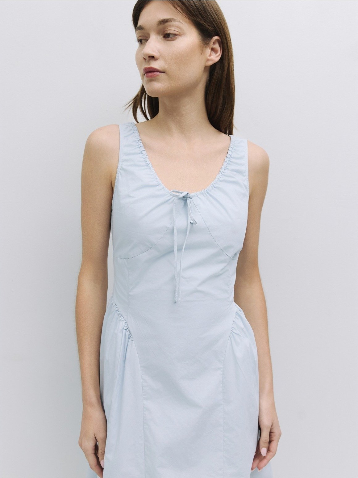 The Anika Dress Light Blue