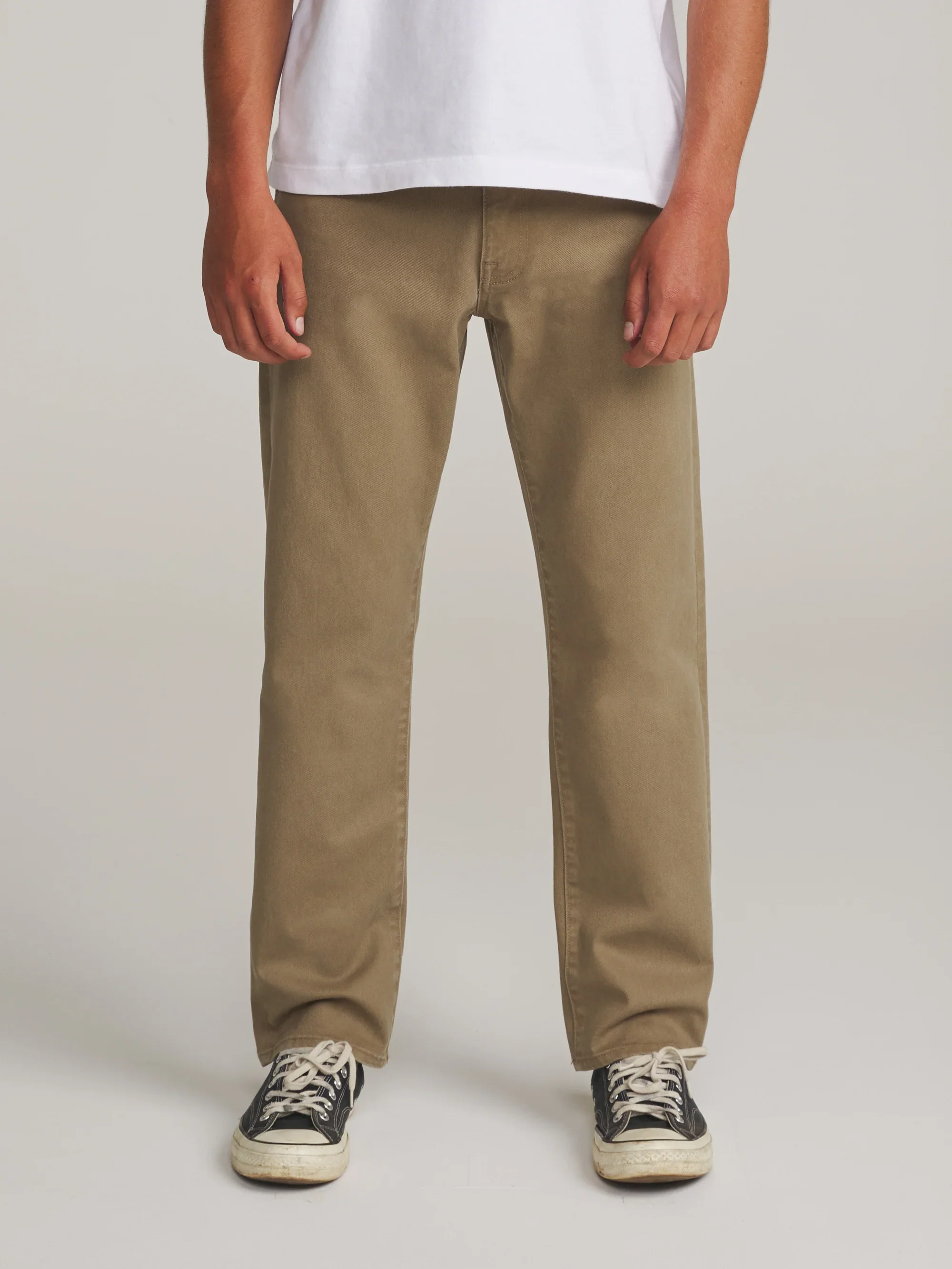 Katin Ren 57 Classic Straight Bull Denim Covert Green