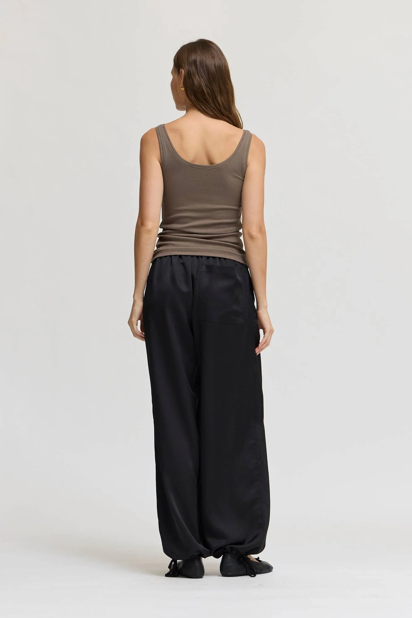 Basic Mini Rib Jersey Tank Trunk