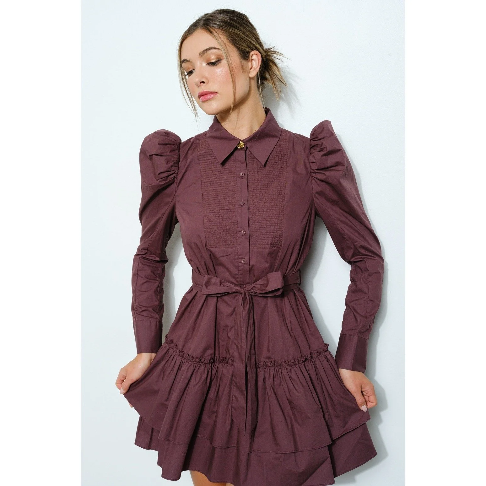 deep plum mini dress Lulus | Plum Purple Satin Pleated Strapless Mini Dress | Womens | X-Small (Available in S, M, L, XL)