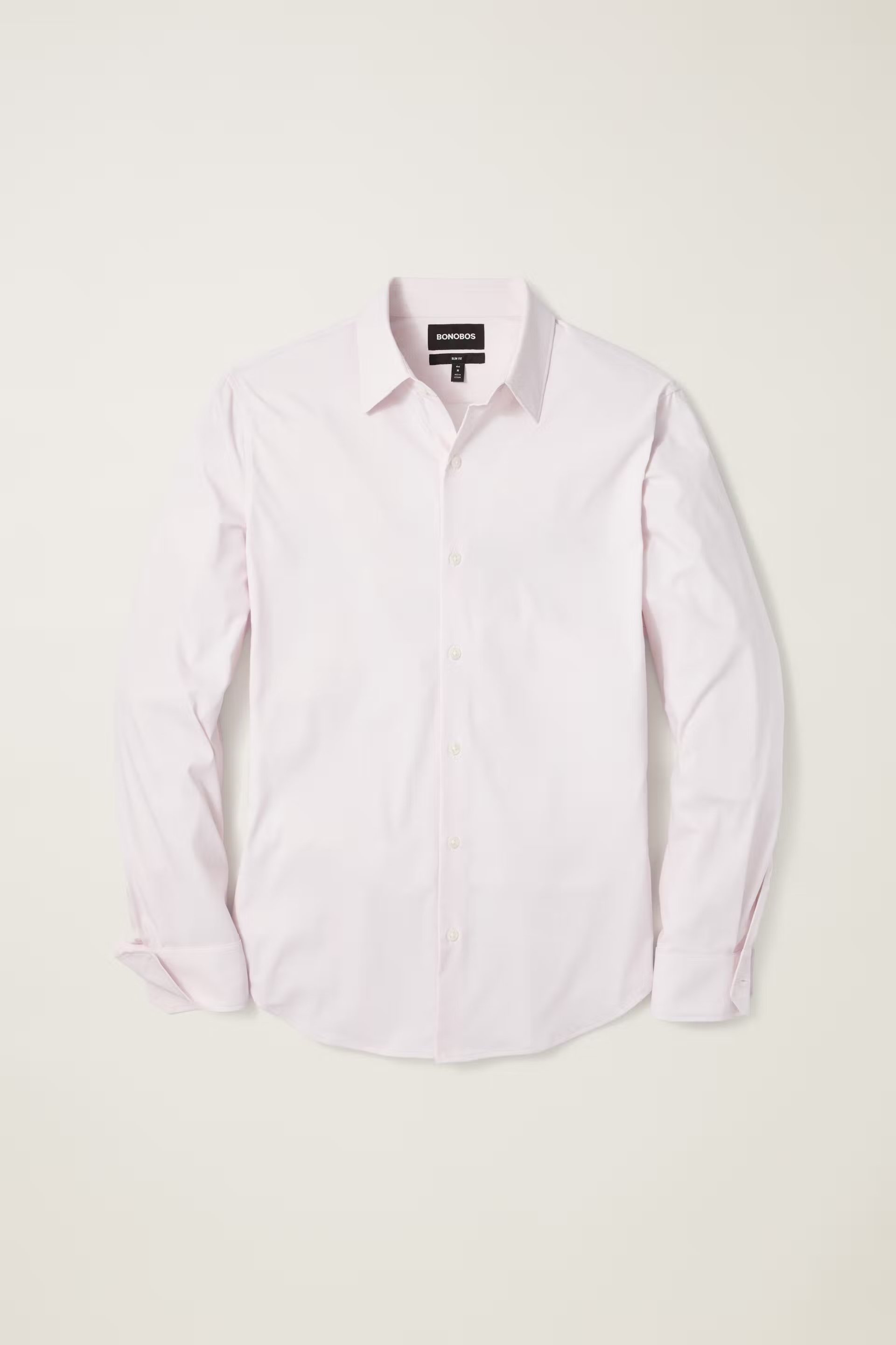 Bonobos Tech Button Down Shirt Light Pink Tres Geo