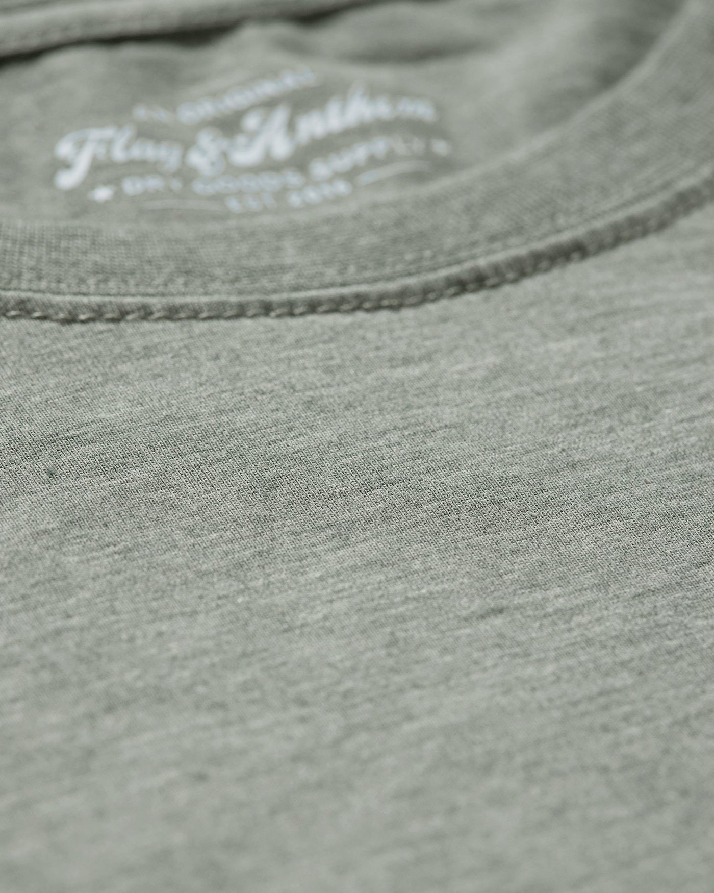 Flag & Anthem Essential Stretch Comfort Crewneck Tee Sage Heather