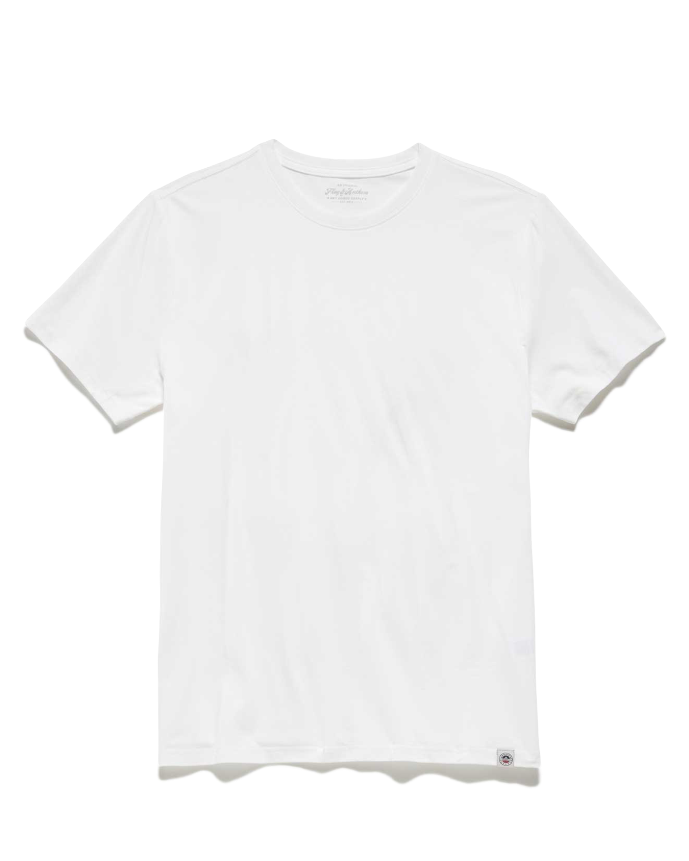 Flag & Anthem Essential Stretch Comfort Crewneck Tee White