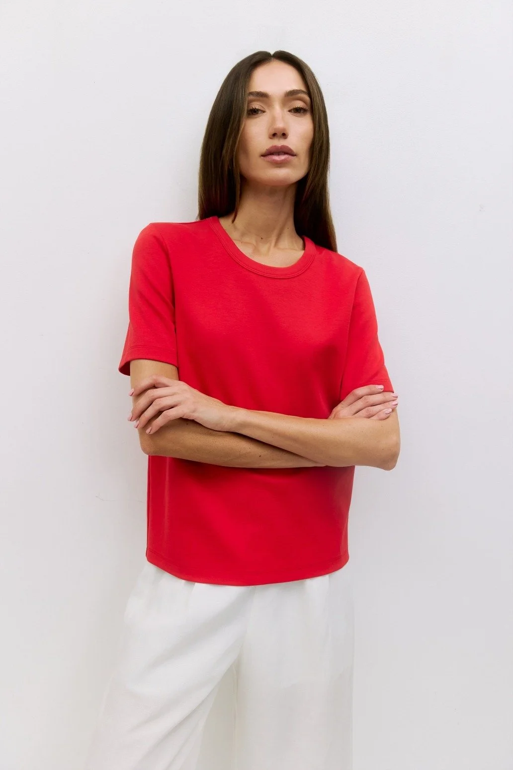 The Anita Soft Tee Red