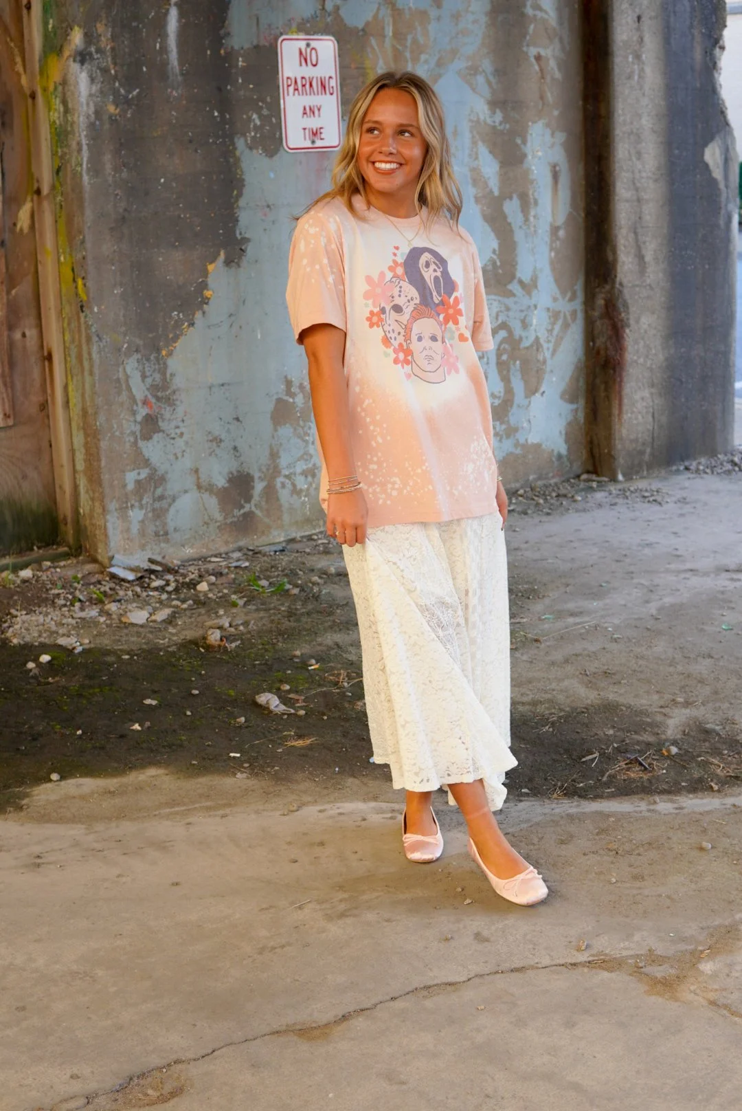 Hippie Halloween Film Graphic Tee