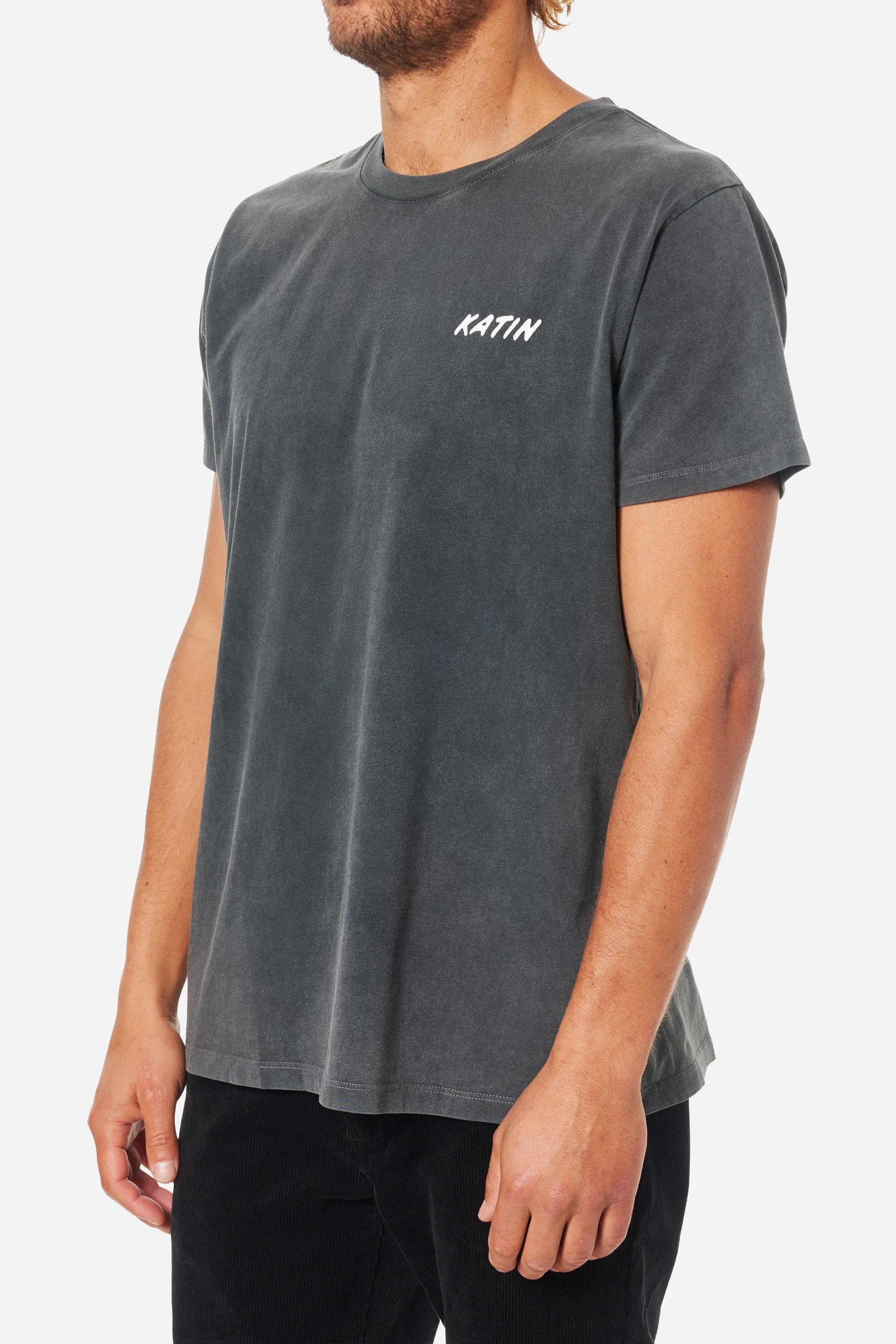 Katin Bliss Tee Black Sand Wash