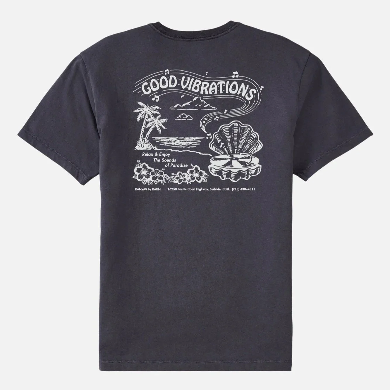 Katin Vibrations Tee Polar Navy