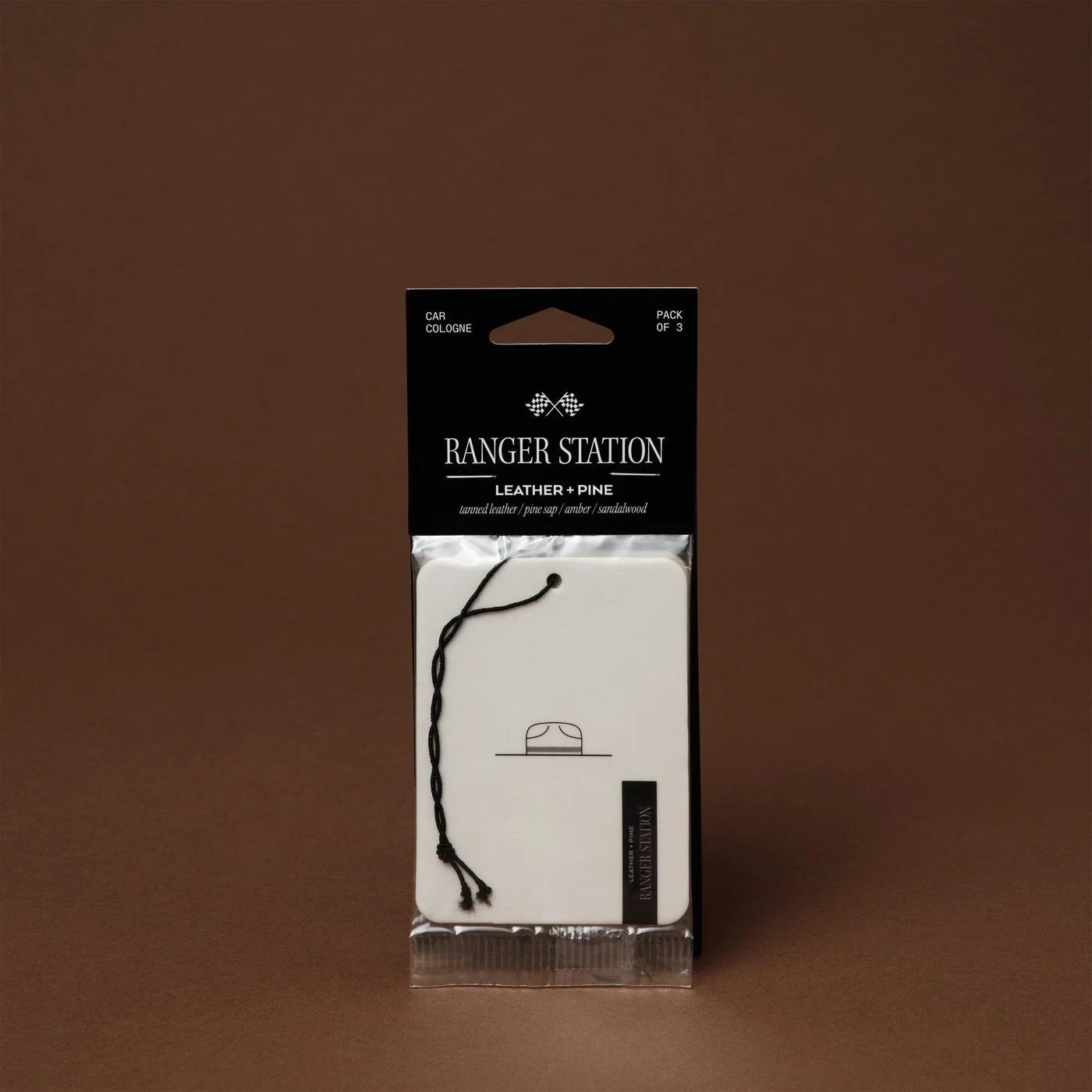 Ranger Station Leather + Pine Car Cologne 3-Pack