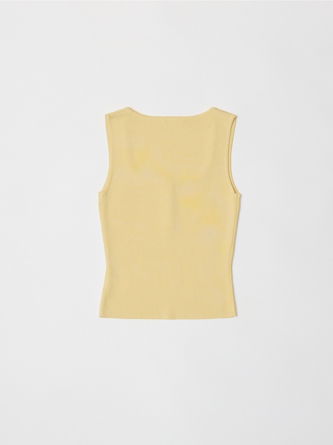 The Kerrigan Knit Tank Yellow