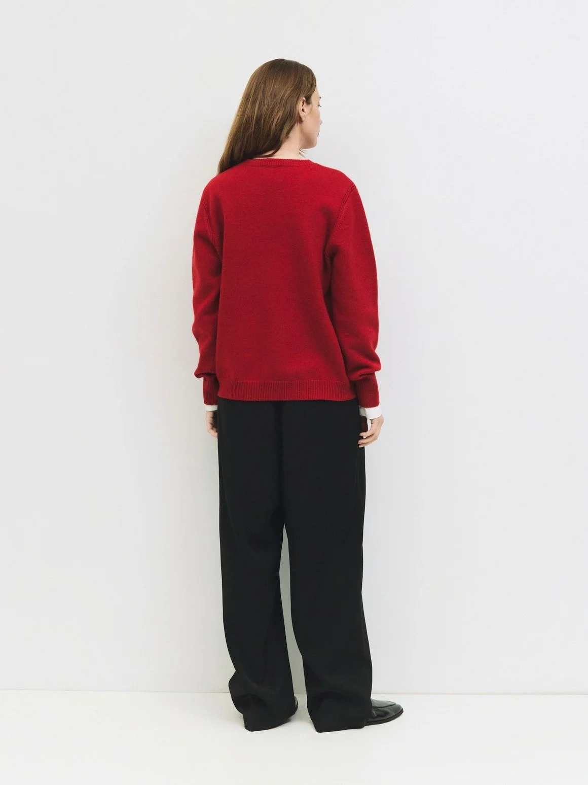 The Conrad Sweater Red