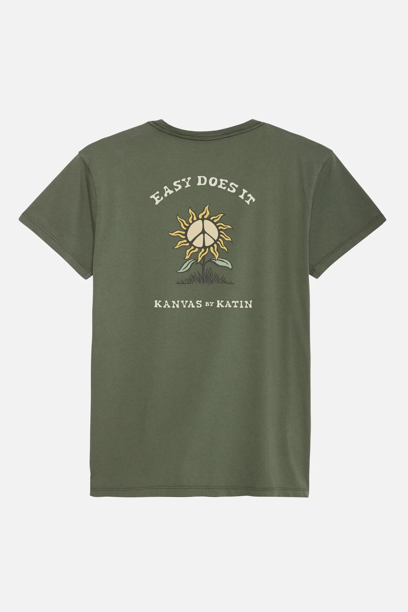 Katin Sunflower Tee Clover Garment Dye