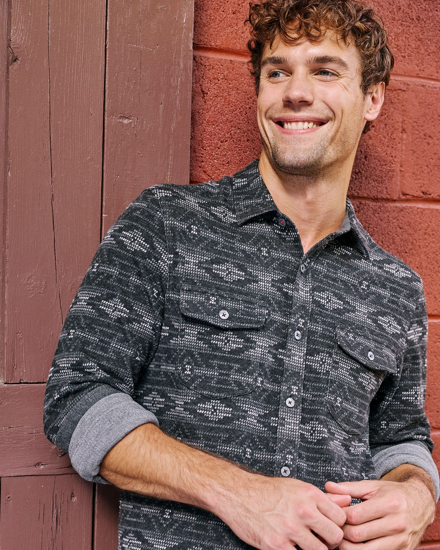 Flag & Anthem Southwest Hero Stretch Knit Flannel