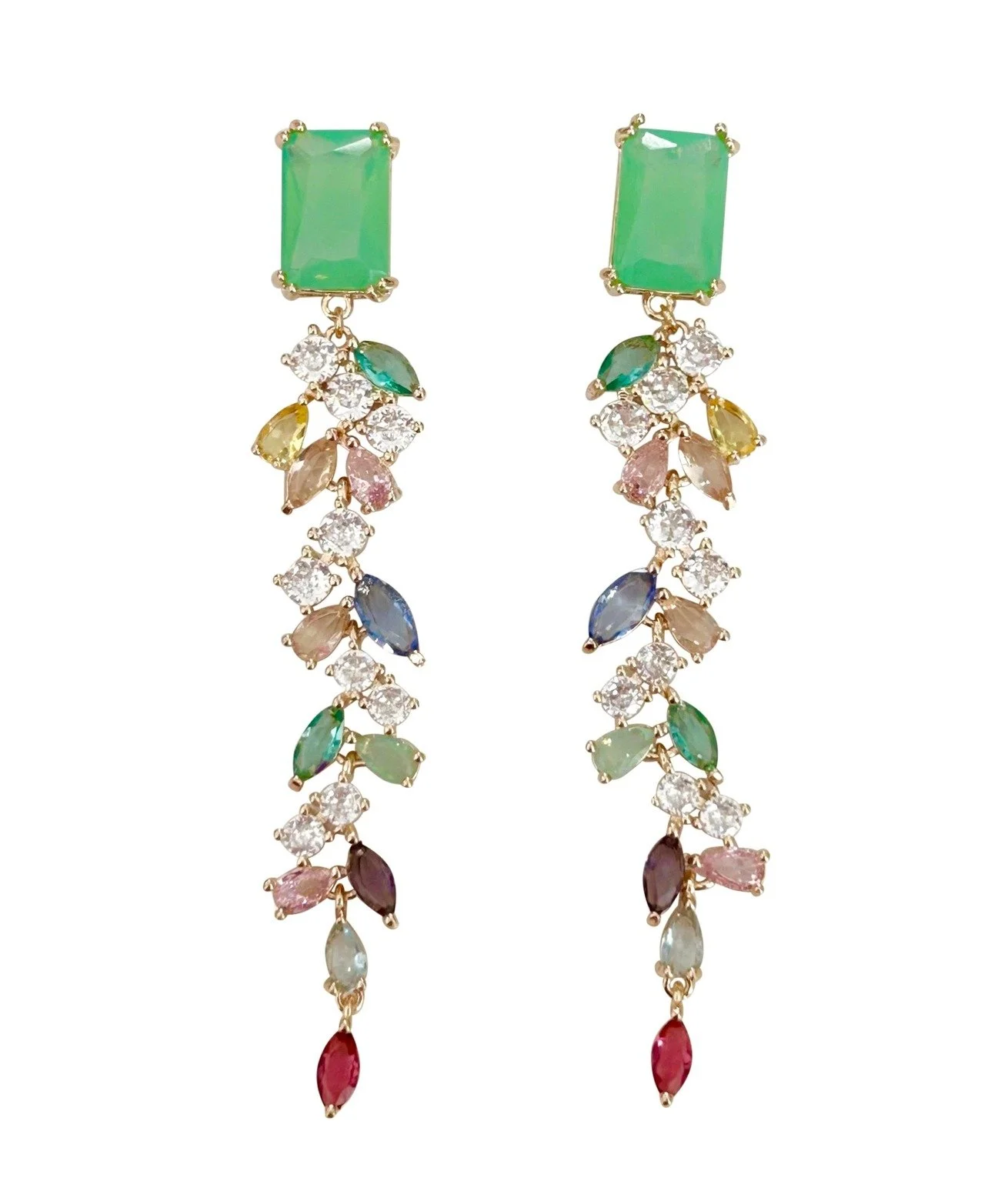 Halara Gemstone Drop Earrings