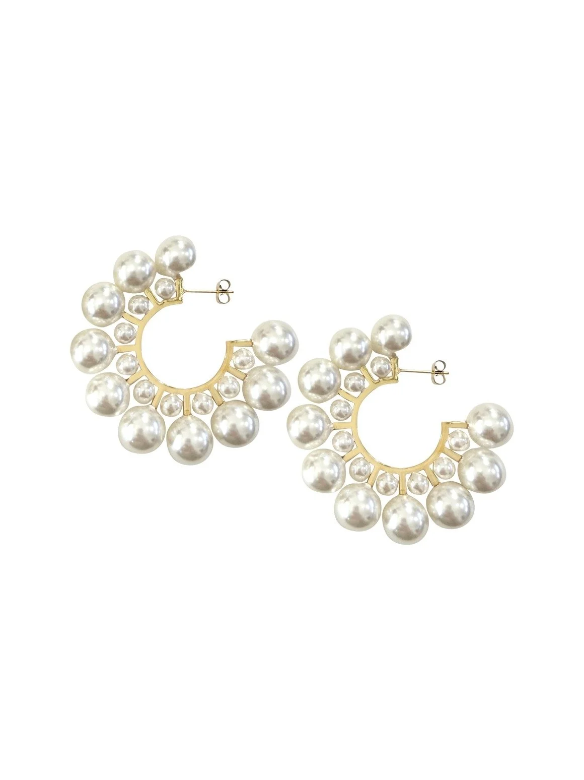 Lolo Pearl Hoop Earrings