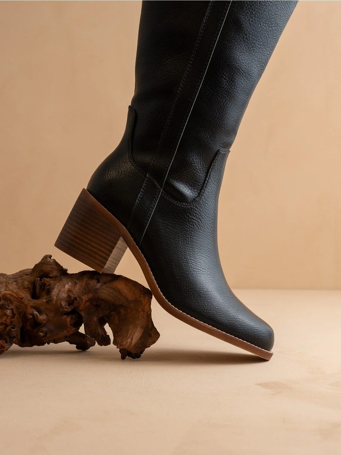 Harriet Tall Riding Boot Black