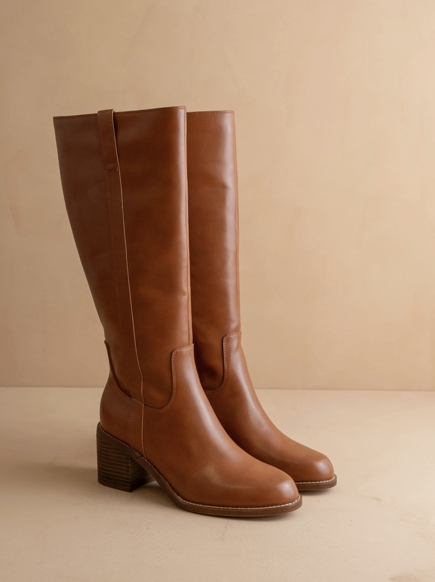 Harriet Tall Riding Boot Brown