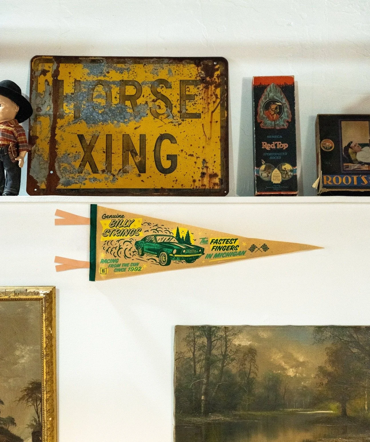 Genuine Billy Strings Pennant