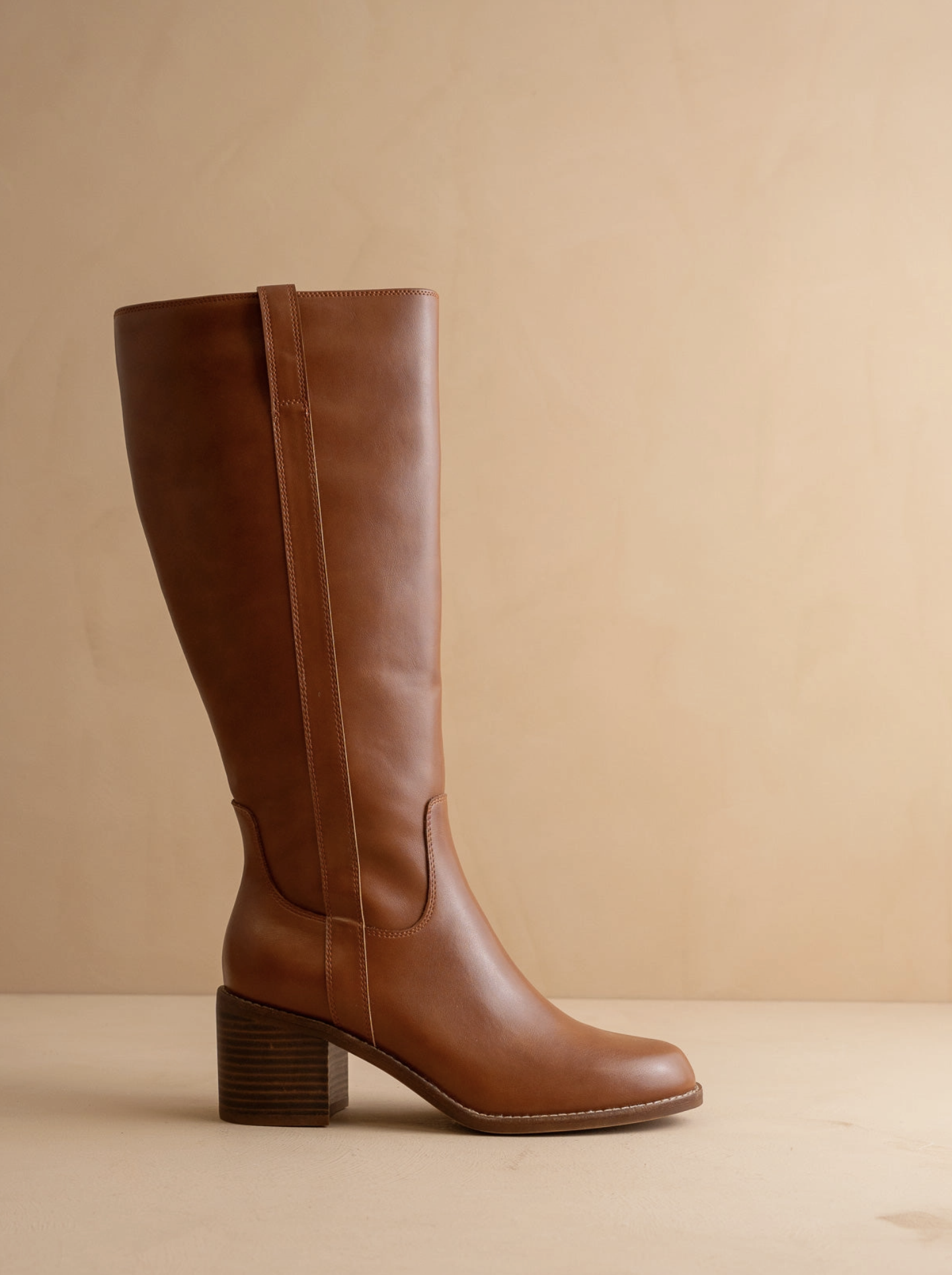 Harriet Tall Riding Boot Brown