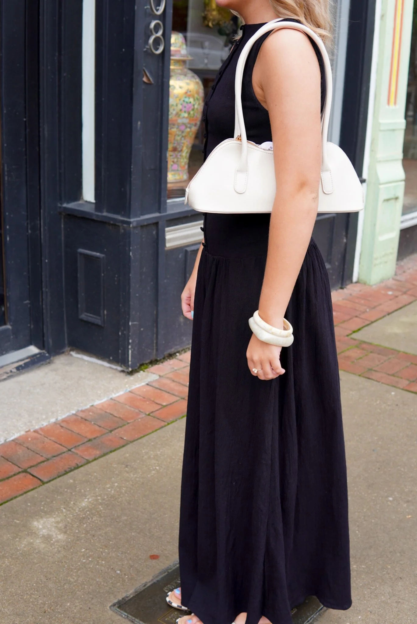 Dakota Shoulder Bag Ivory