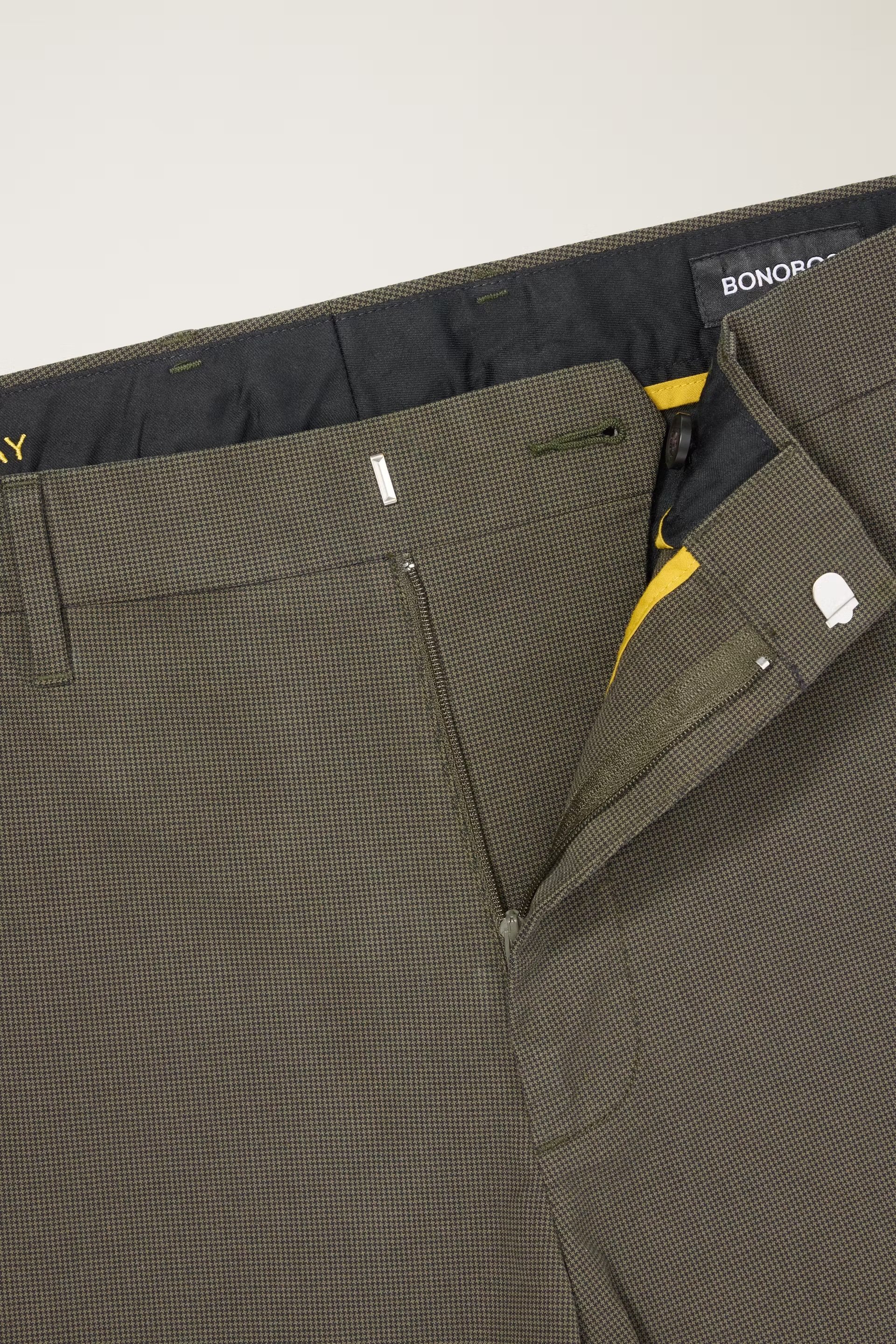 Bonobos Stretch Weekday Warrior Dress Pants Wednesday Olive Houndstooth
