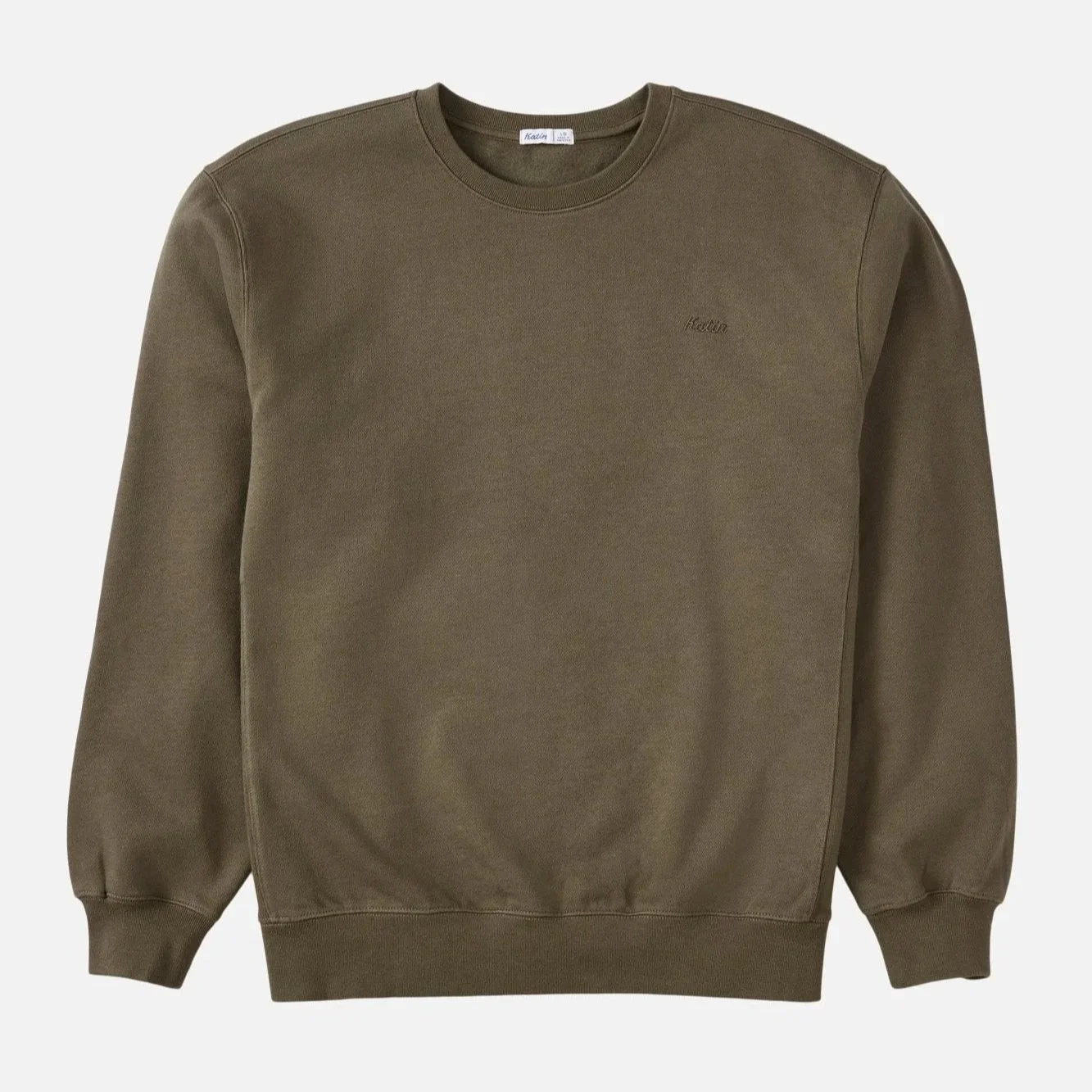 Katin Embroidered Crewneck Fleece Shadow