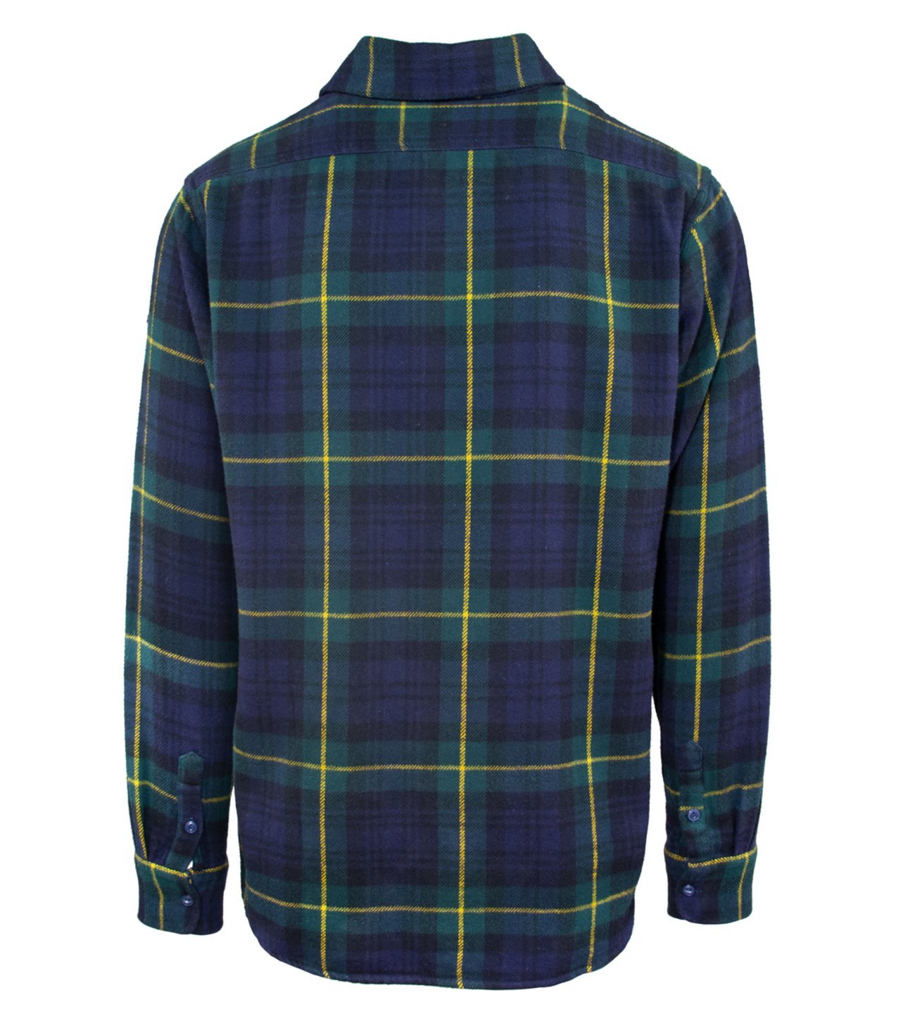Schott Plaid Cotton Flannel Black Watch