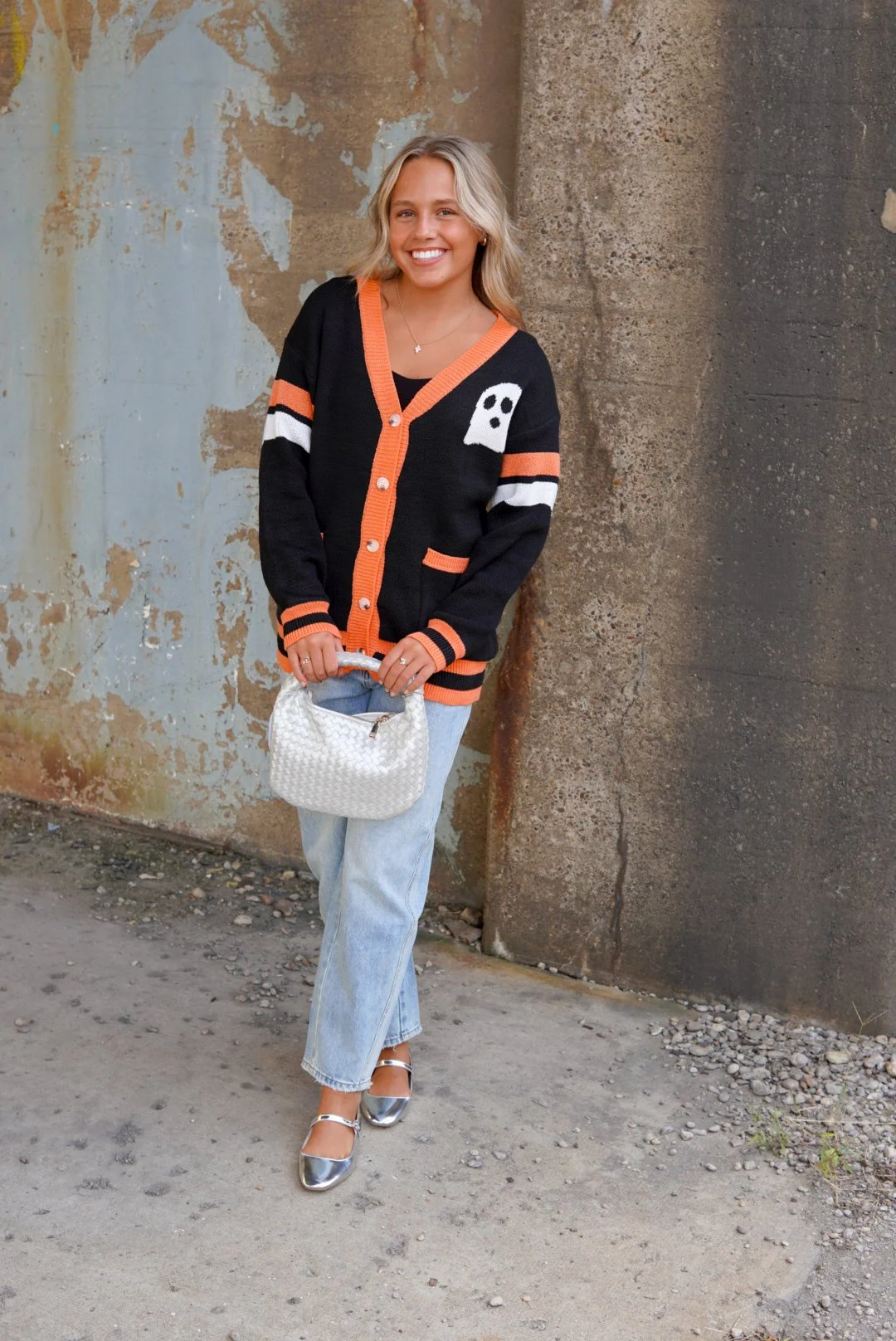 Ghost Varsity Cardigan