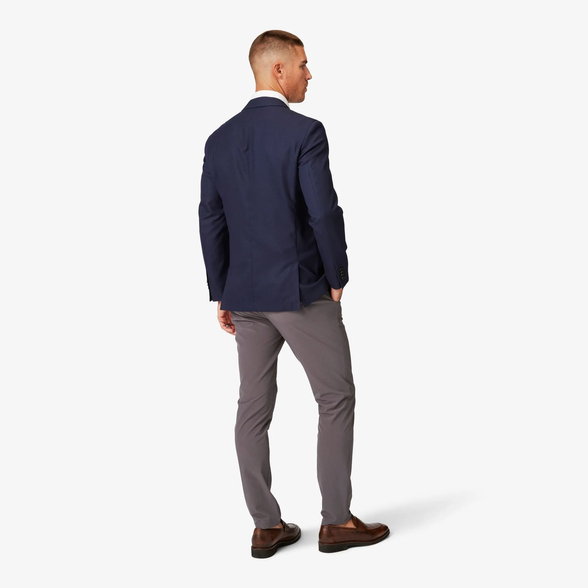 Mizzen + Main Lavelle Blazer Navy Blue