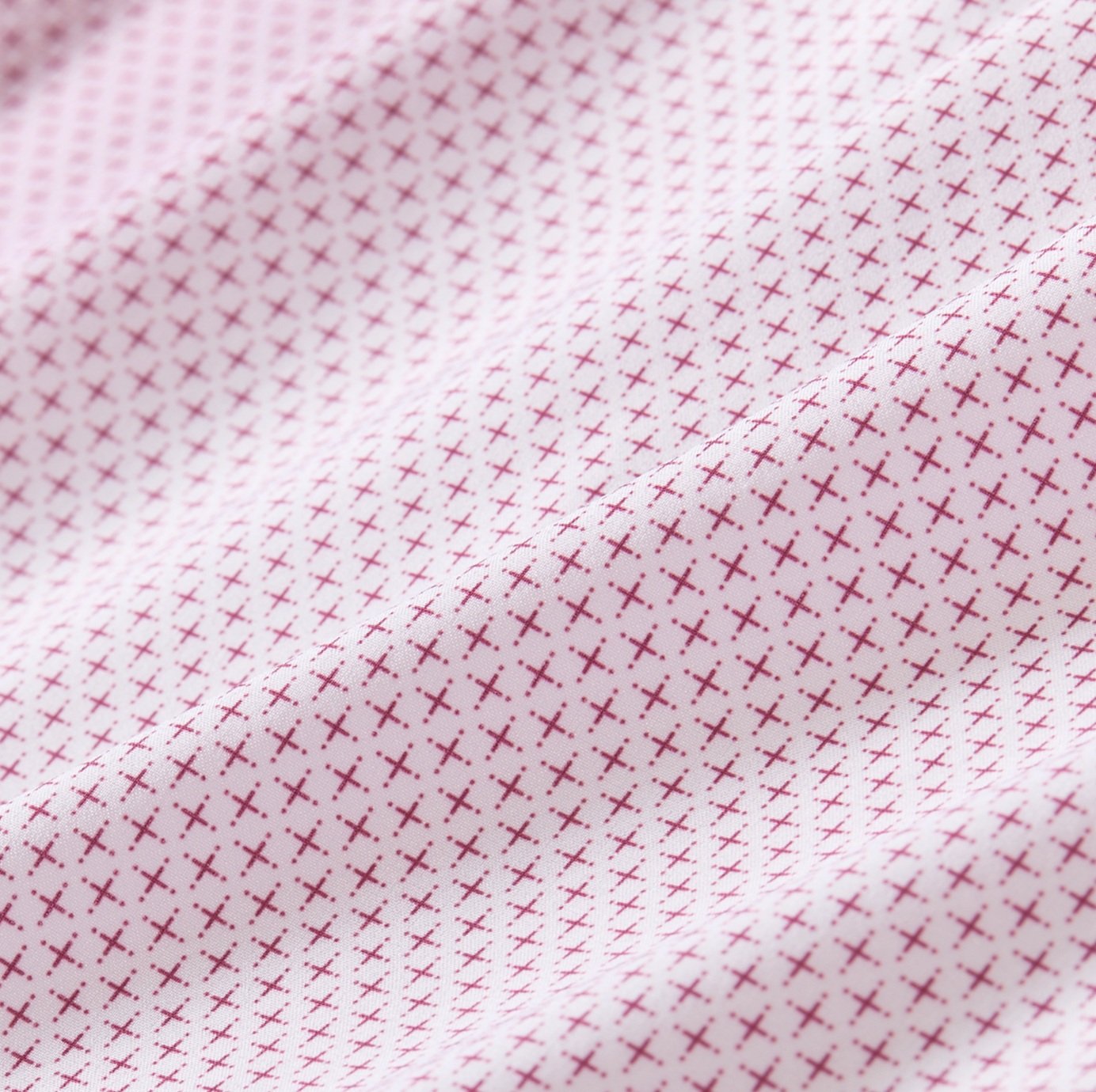 Mizzen + Main Leeward Dress Shirt Wine Plus Print