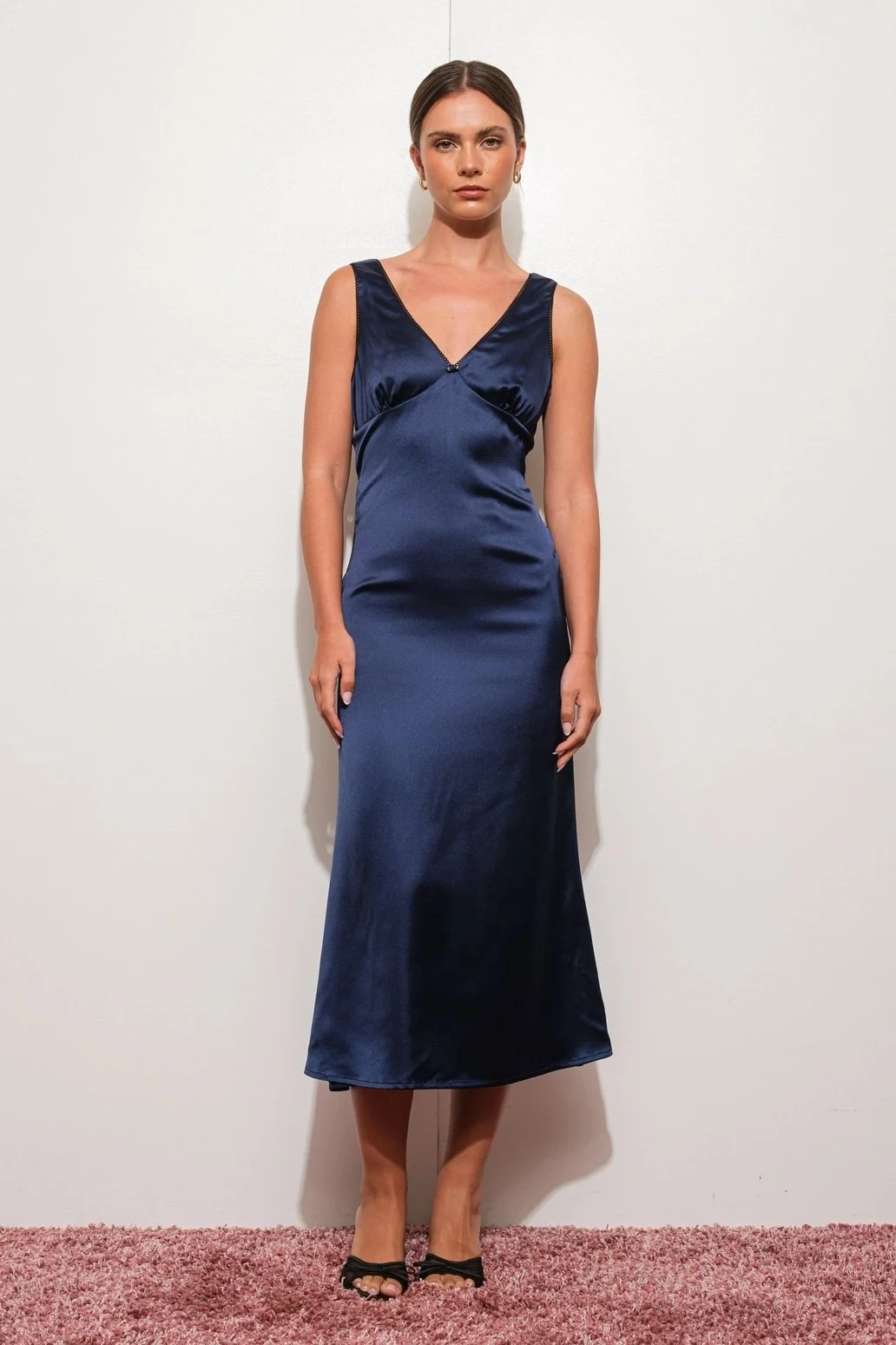 knee length dresses for ladies SOLENE DRESS