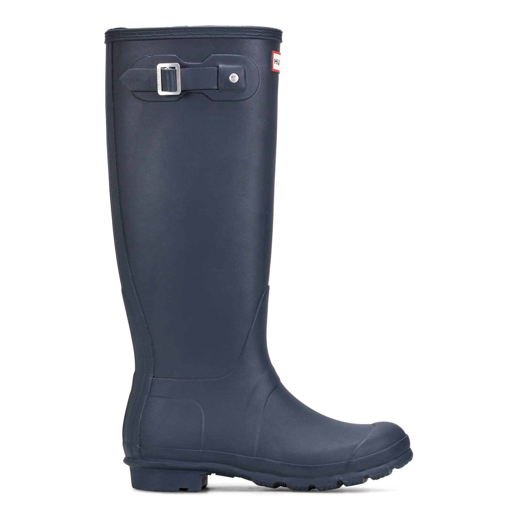 Hunter Boots Women's Original Tall Rain Boots Navy