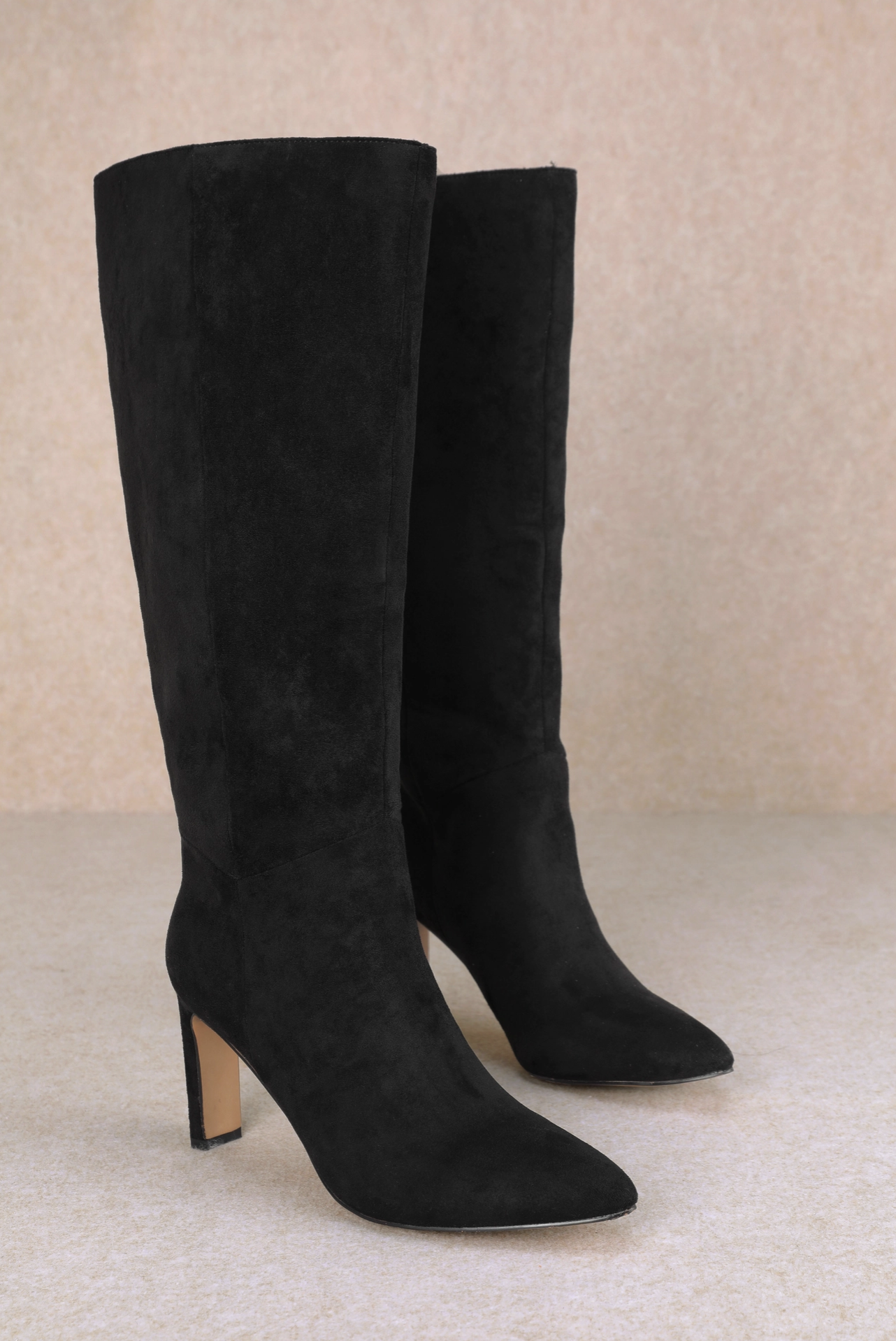 Adriana Knee-High Boot Black